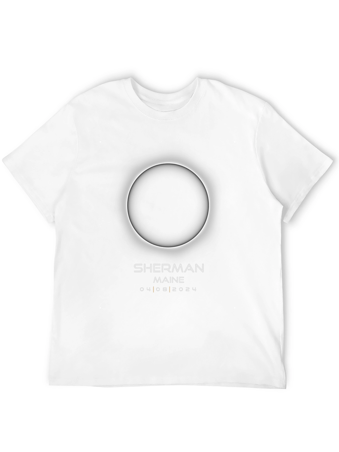 Camiseta Eclipse Solar Sherman Maine 2024