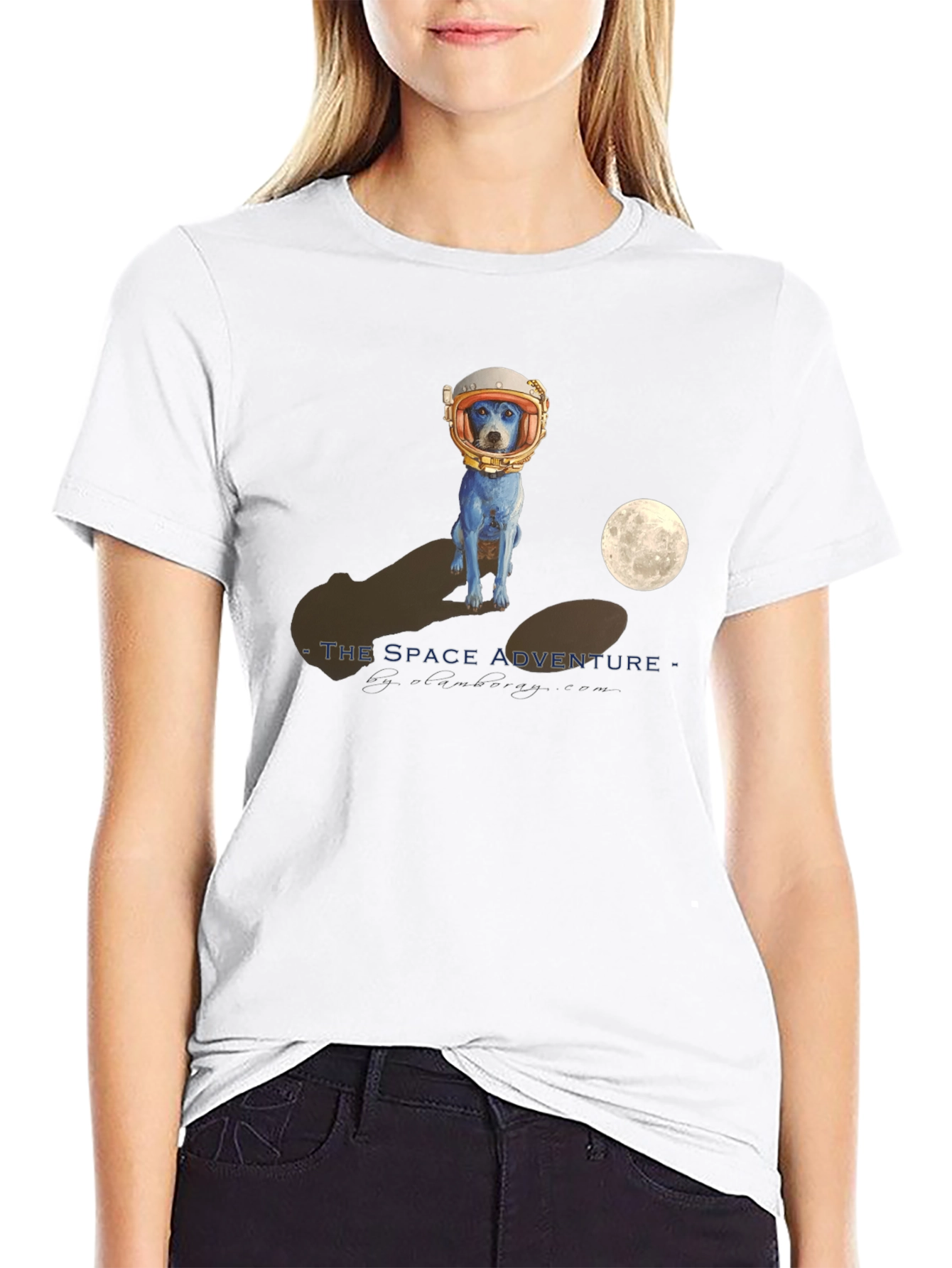 Camiseta Hombre Aventura Espacial