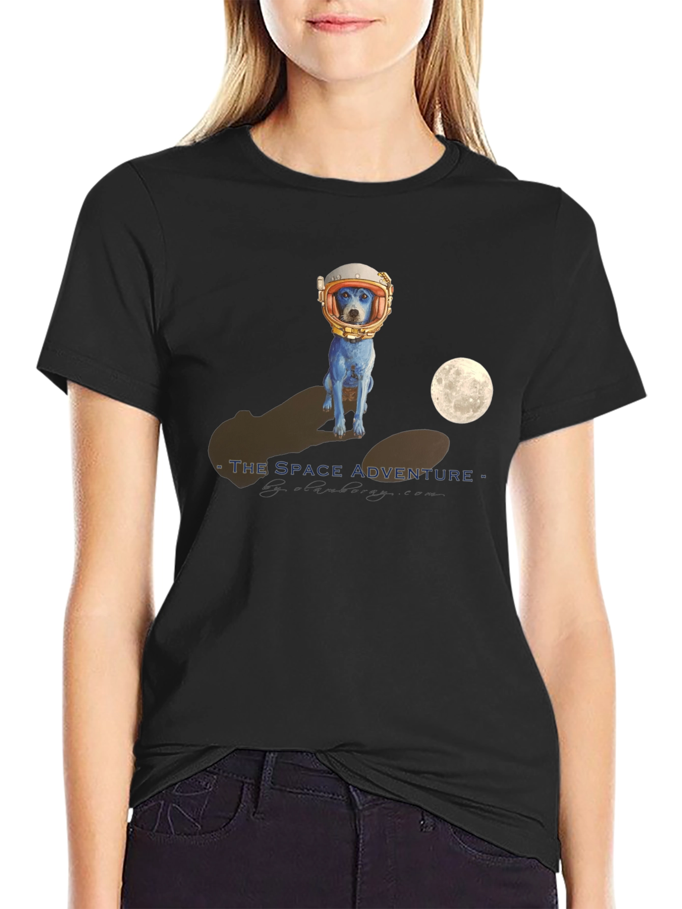 Camiseta Hombre Aventura Espacial