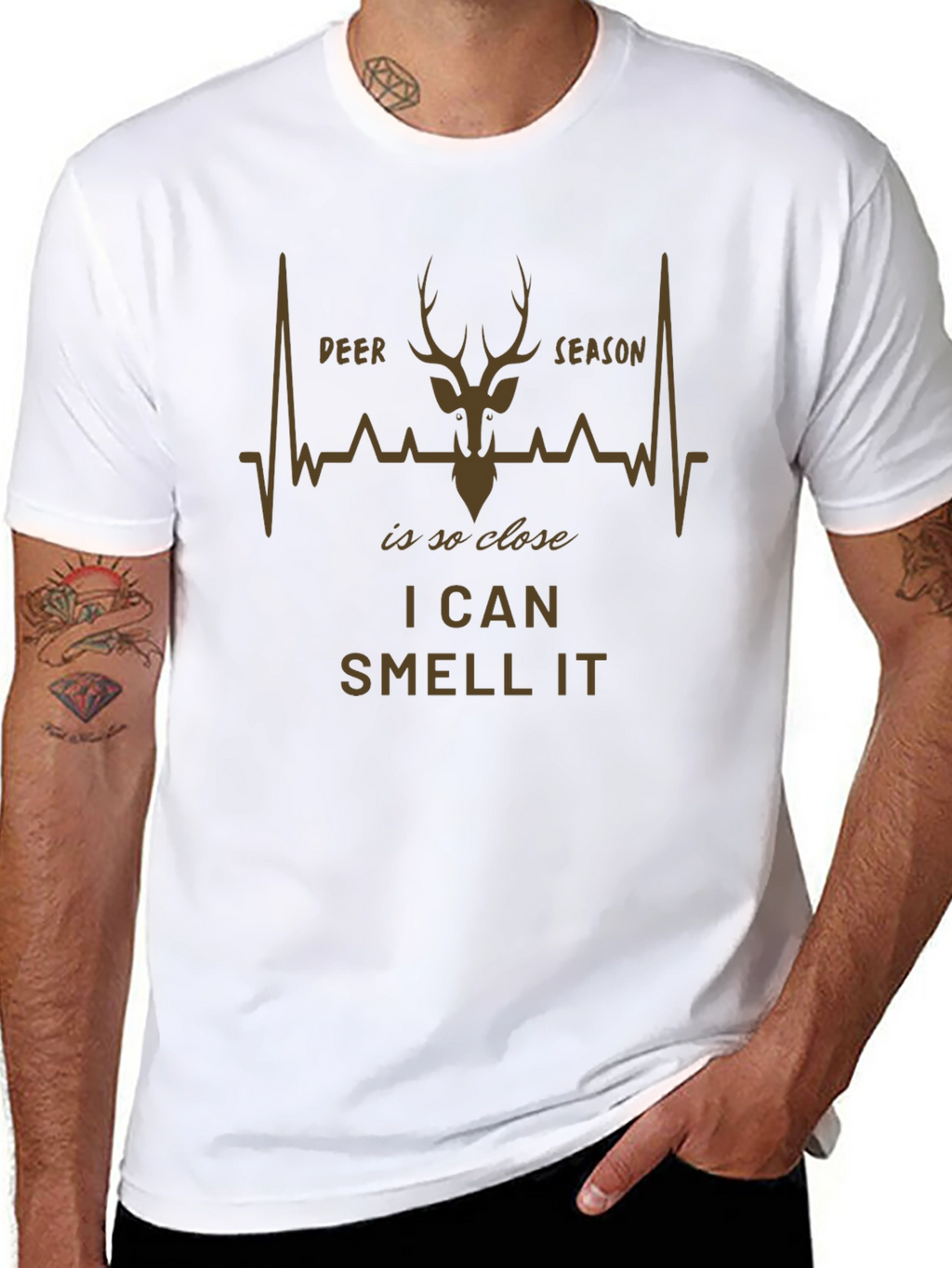 Camiseta de Caza: Temporada de Ciervos