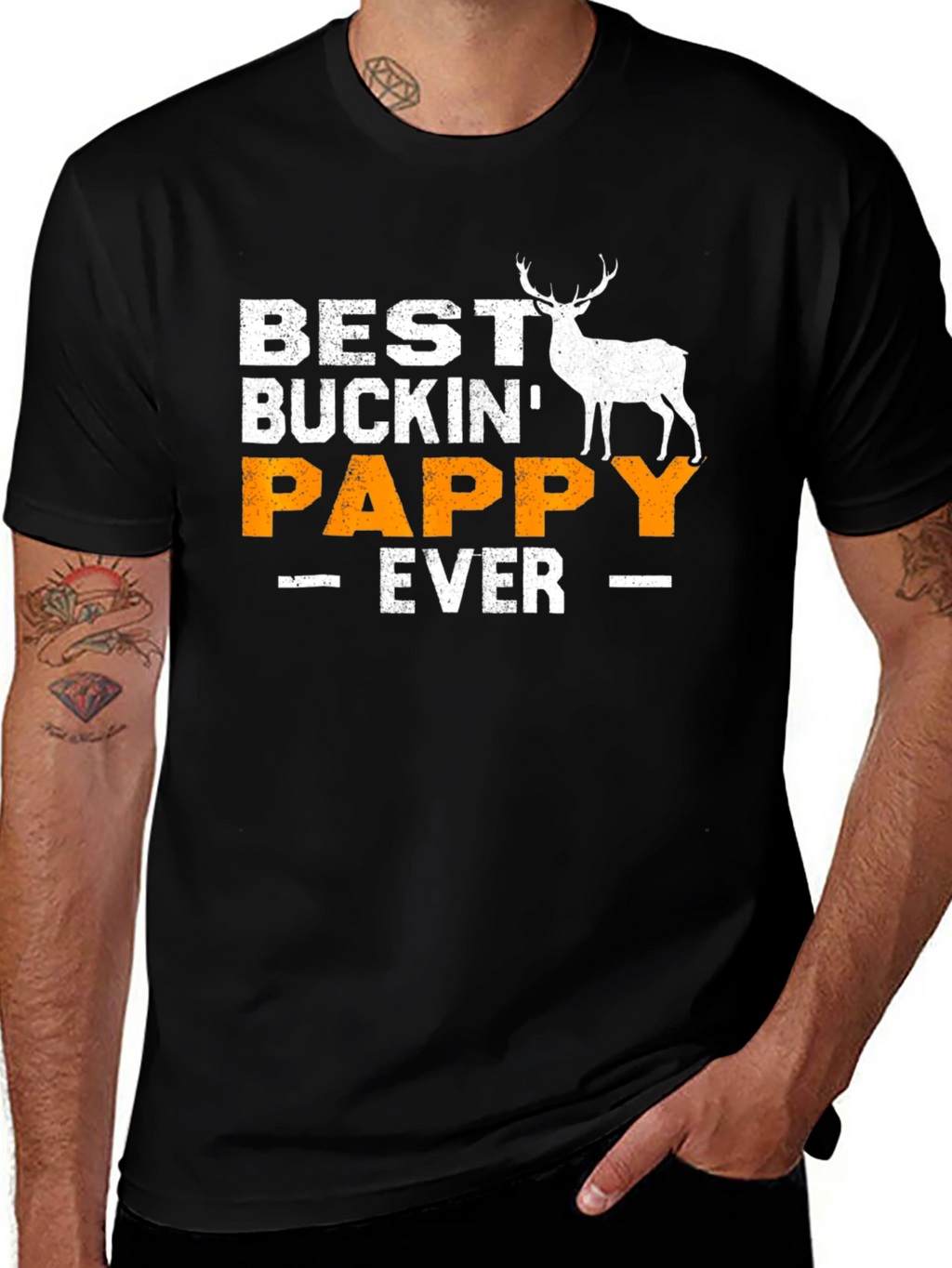 Camiseta Best Buckin Pappy Ever