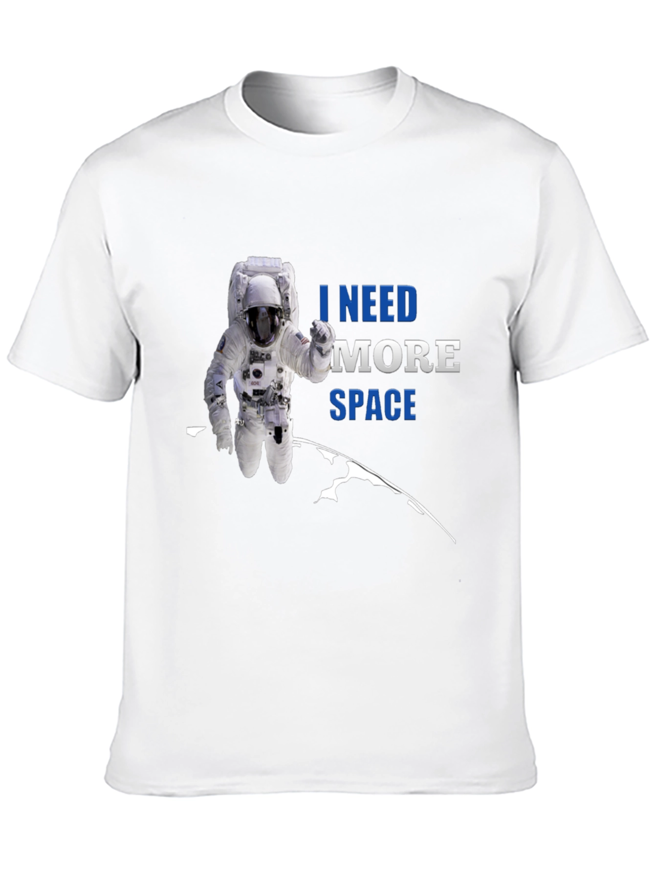 Camiseta Espacial: Necesito Más Espacio