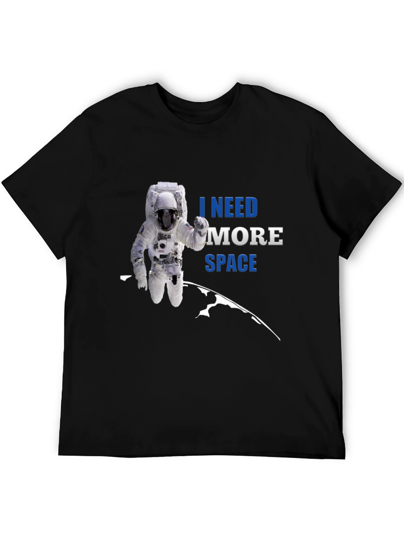 Camiseta Espacial: Necesito Más Espacio