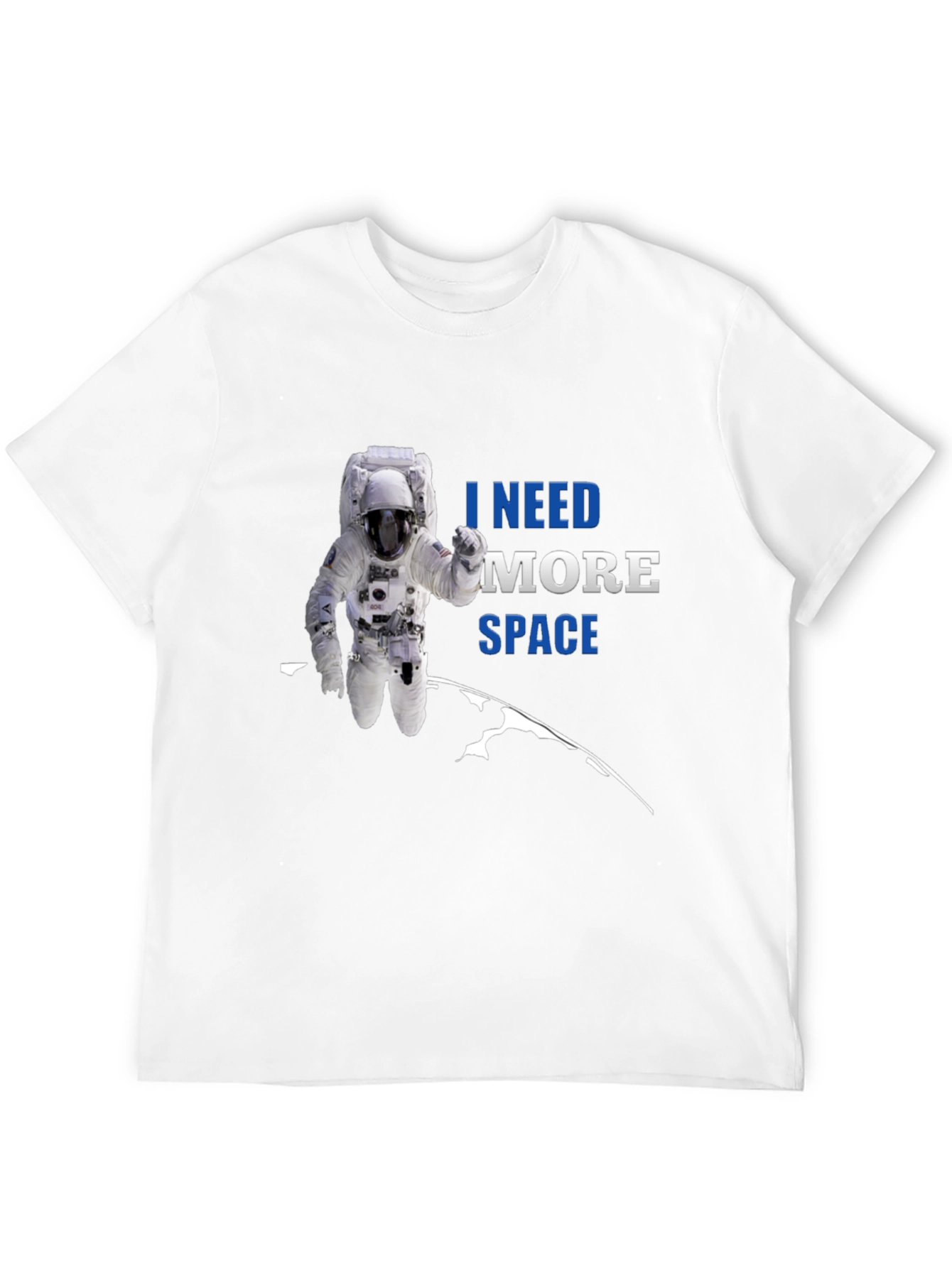 Camiseta Espacial: Necesito Más Espacio