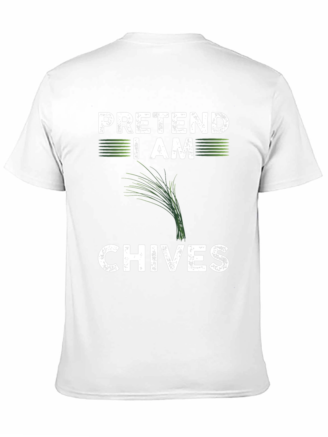 Camiseta Finge que soy cebollines - Humor Culinario