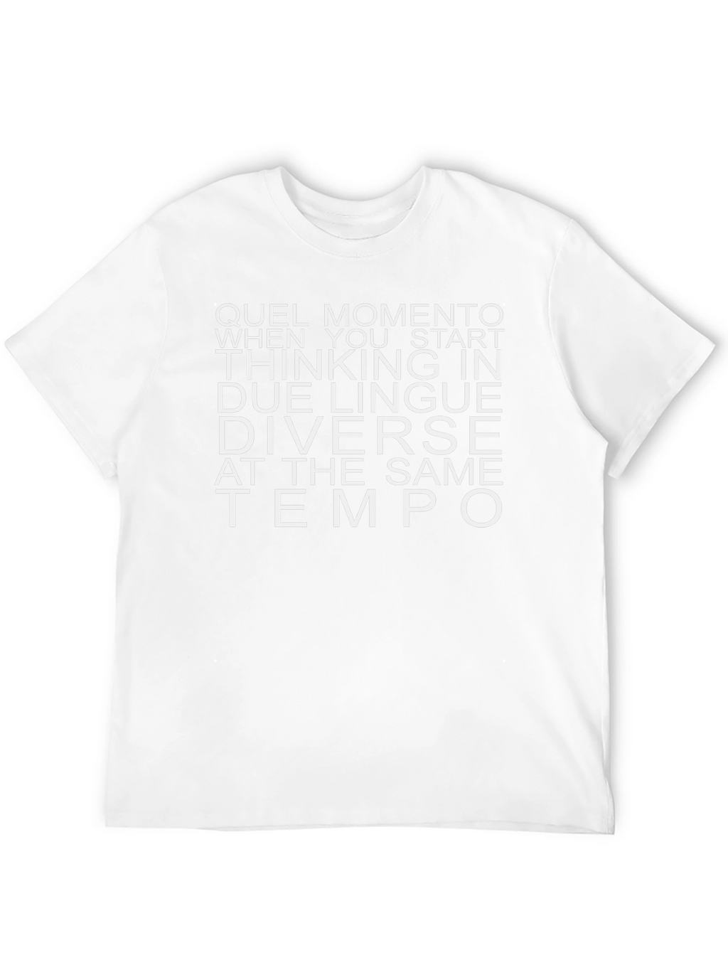 Camiseta Bilingüe Negra Quel Momento