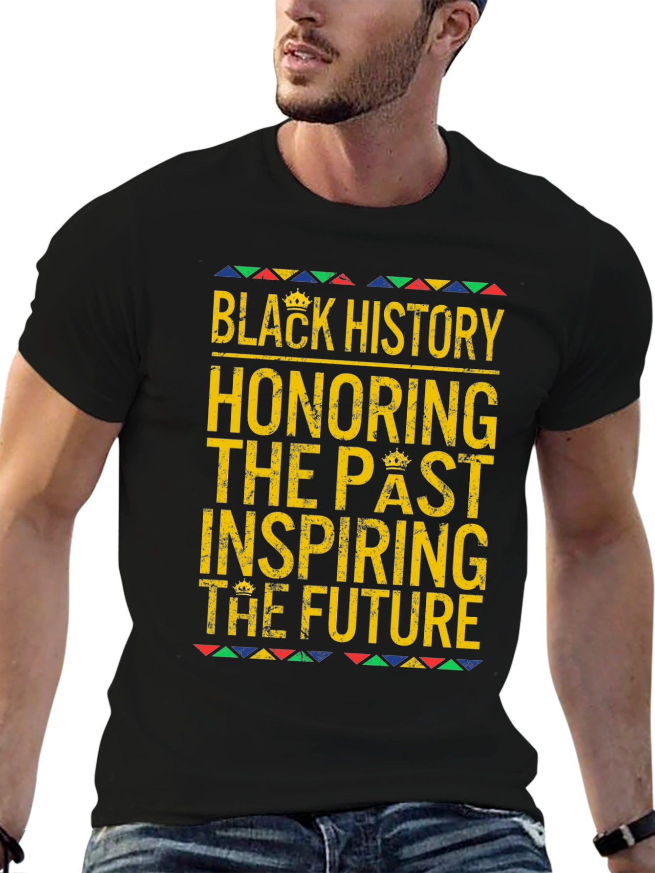 Camiseta Historia Negra Inspiradora