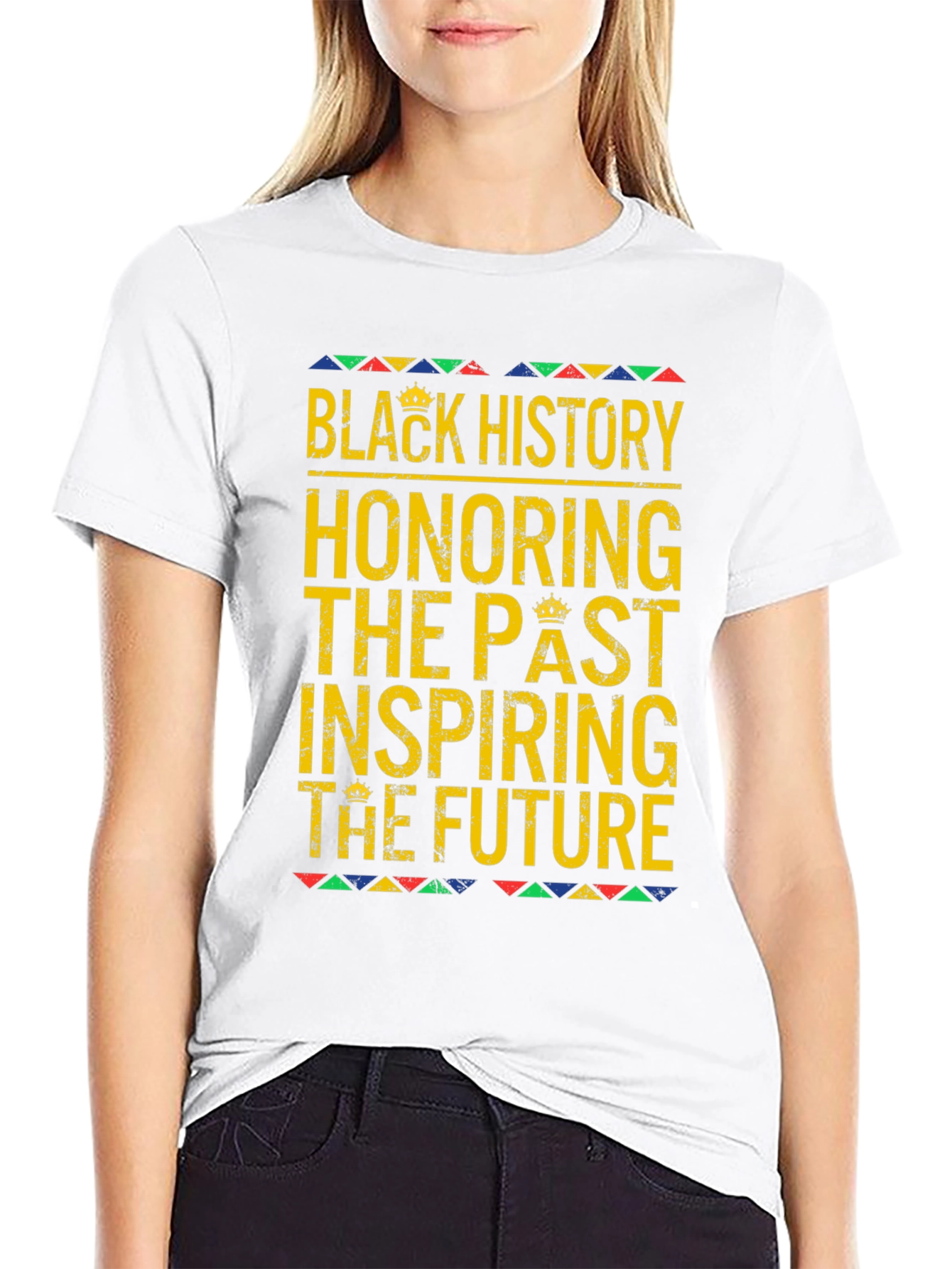 Camiseta Historia Negra Inspiradora