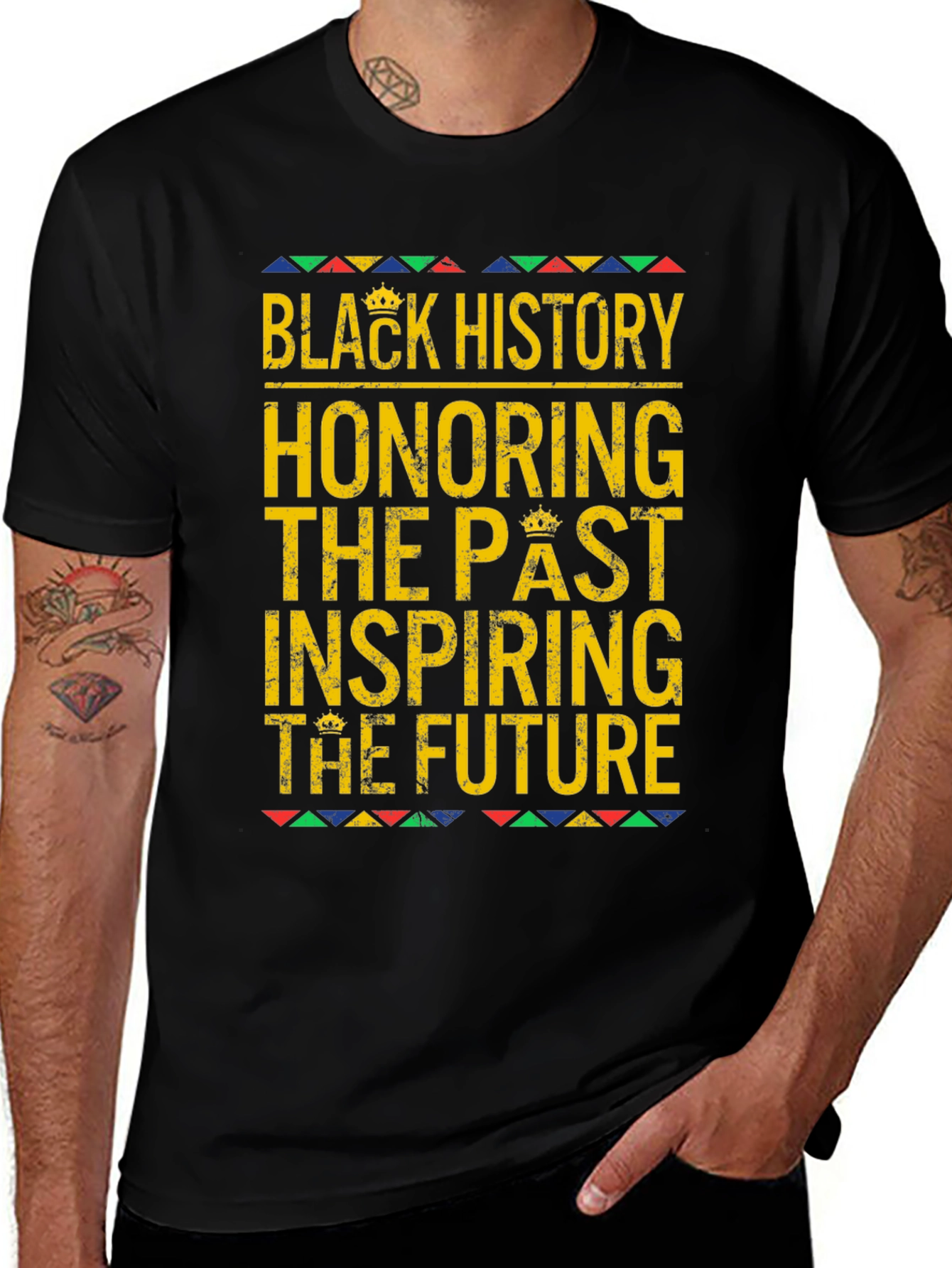 Camiseta Historia Negra Inspiradora