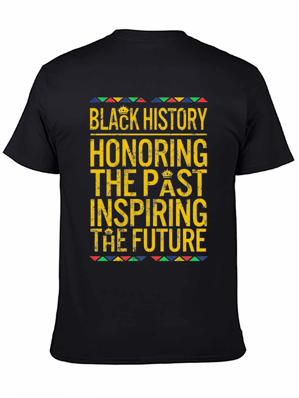 Camiseta Historia Negra Inspiradora