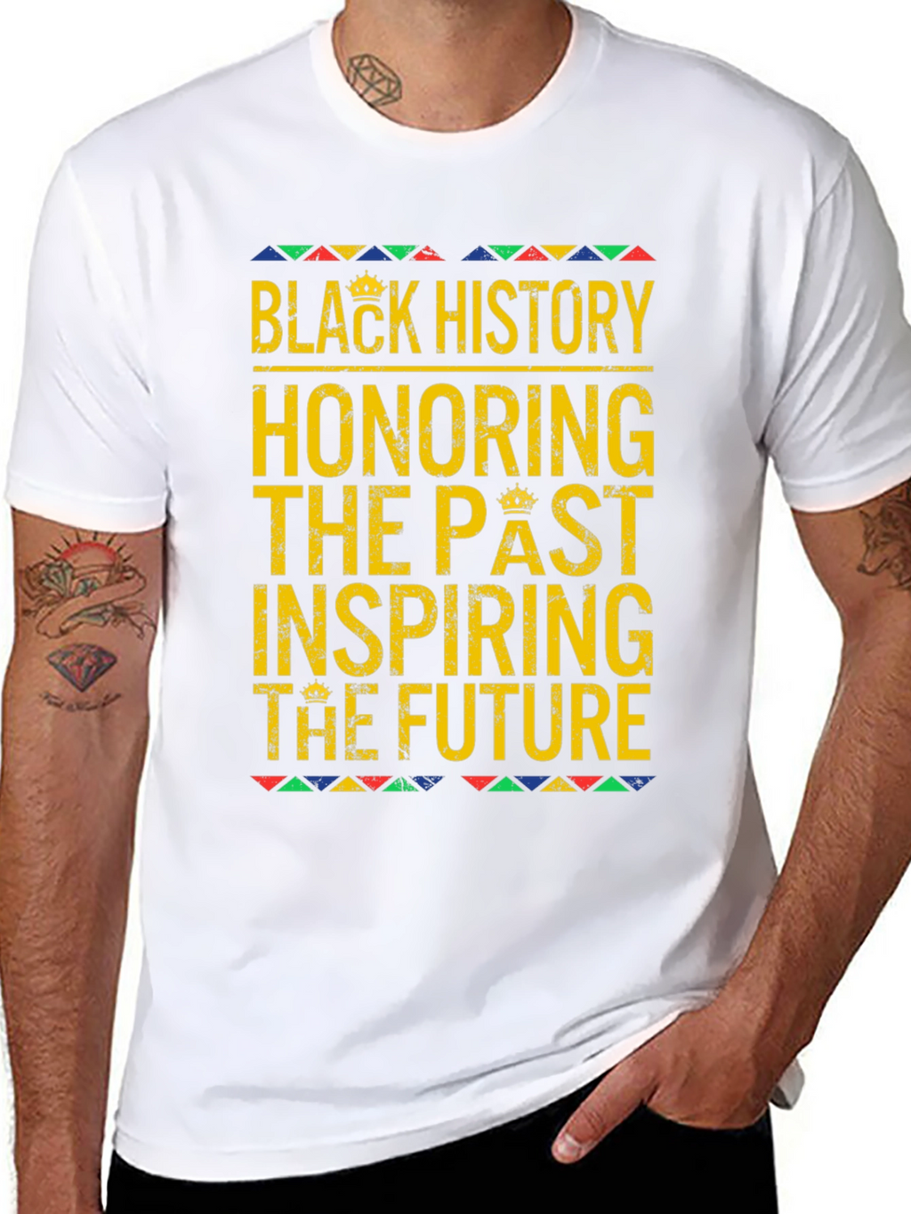Camiseta Historia Negra Inspiradora
