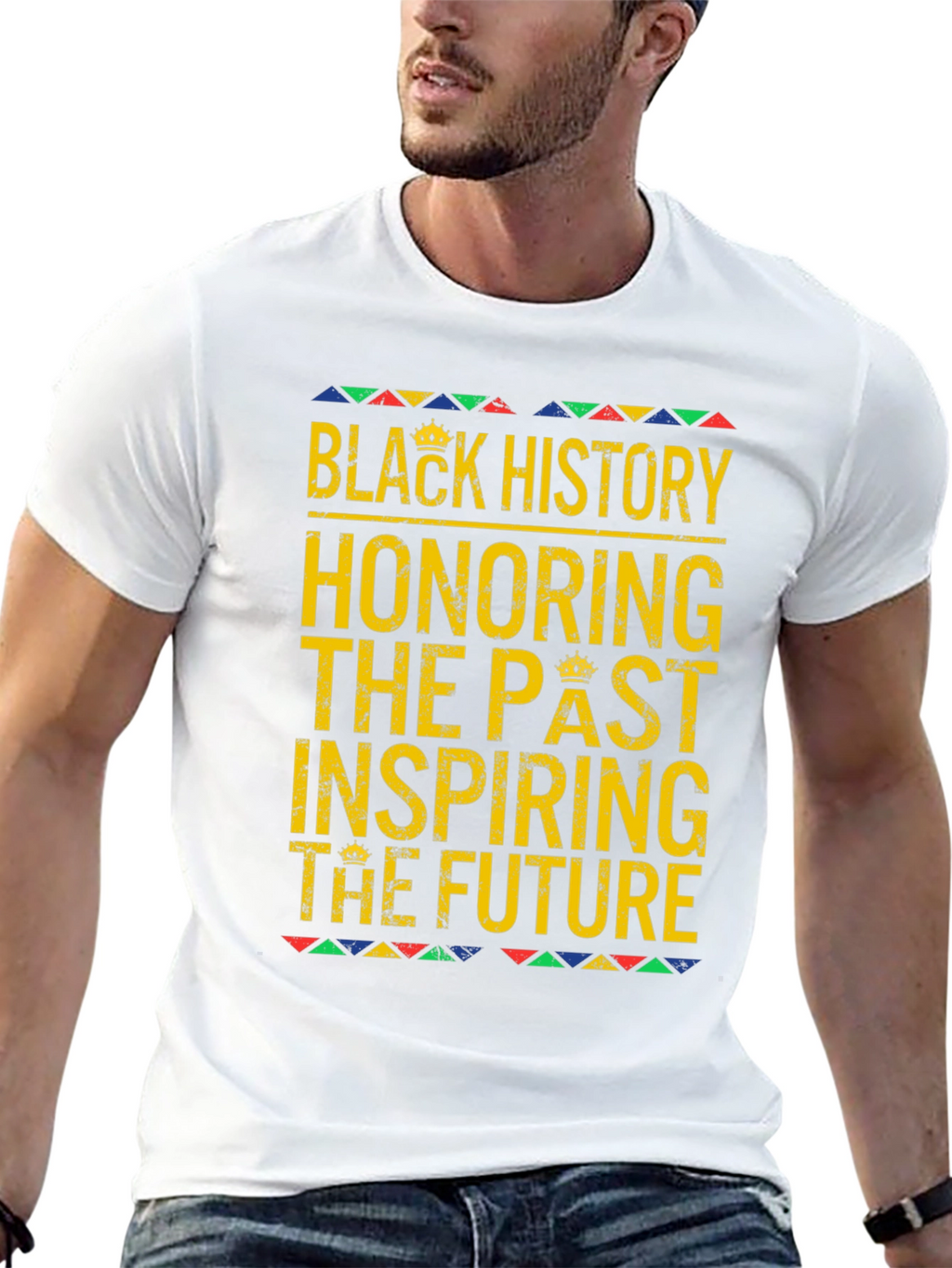Camiseta Historia Negra Inspiradora