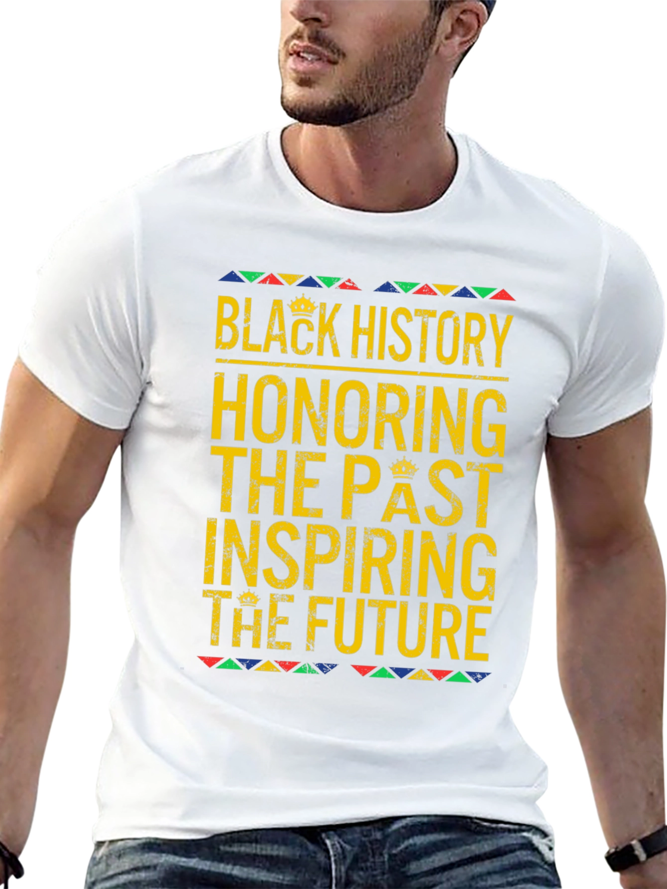 Camiseta Historia Negra Inspiradora