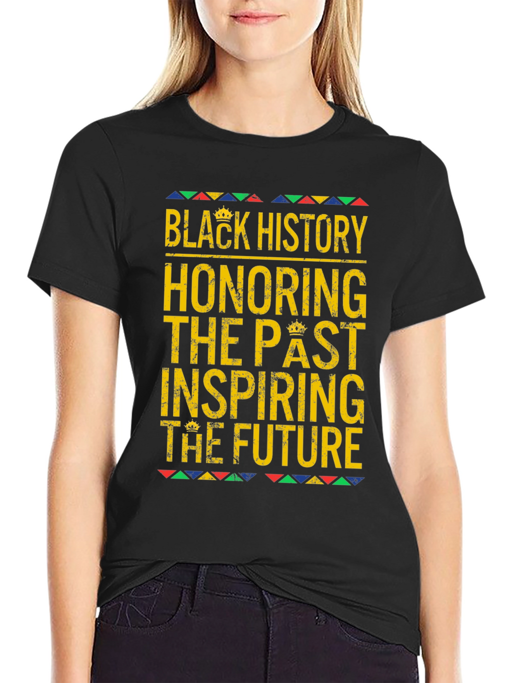 Camiseta Historia Negra Inspiradora
