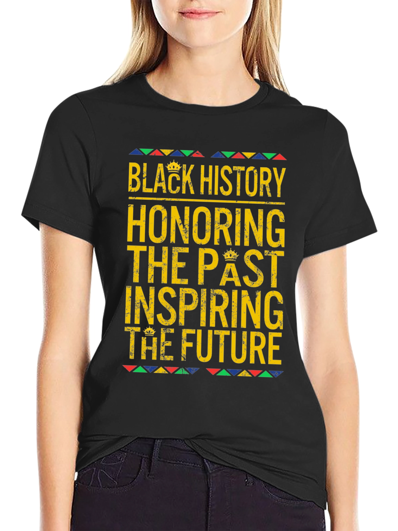 Camiseta Historia Negra Inspiradora