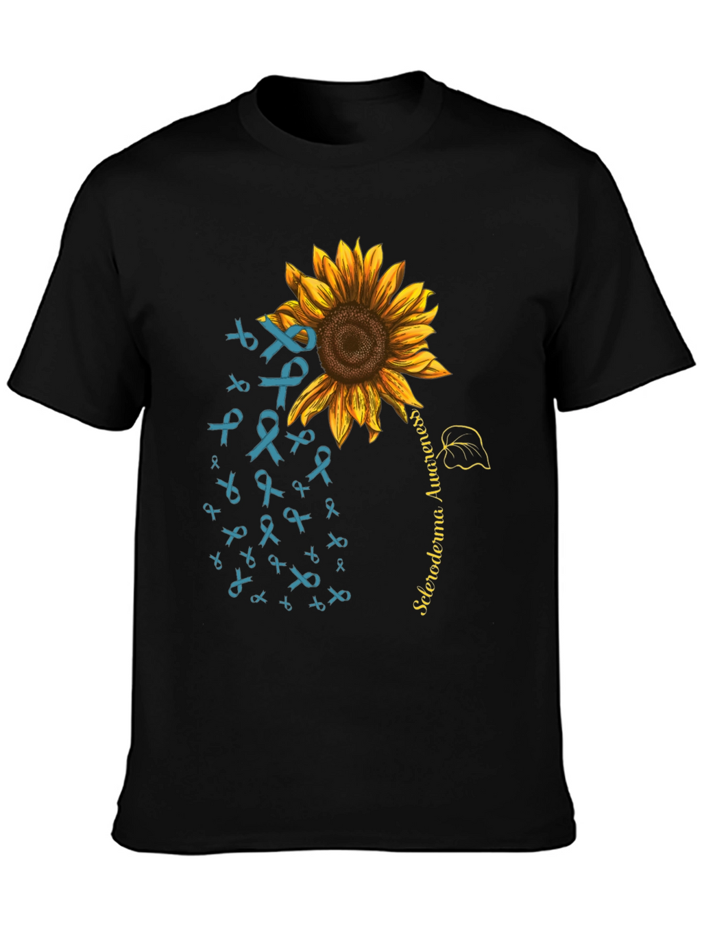 Camiseta Girasol Conciencia Esclerodermia