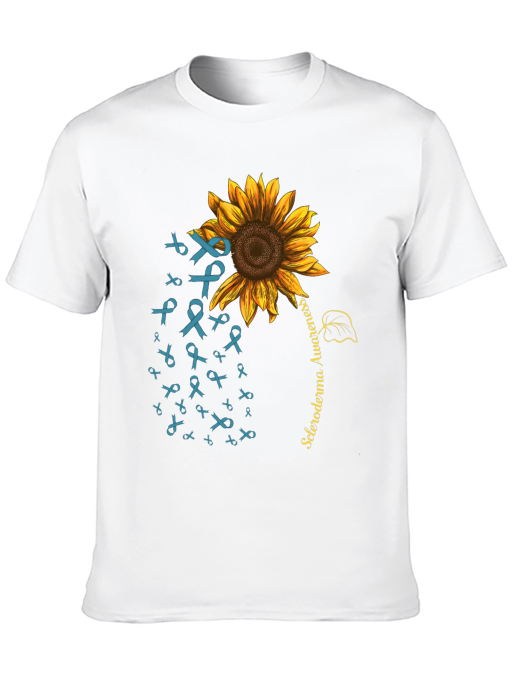 Camiseta Girasol Conciencia Esclerodermia