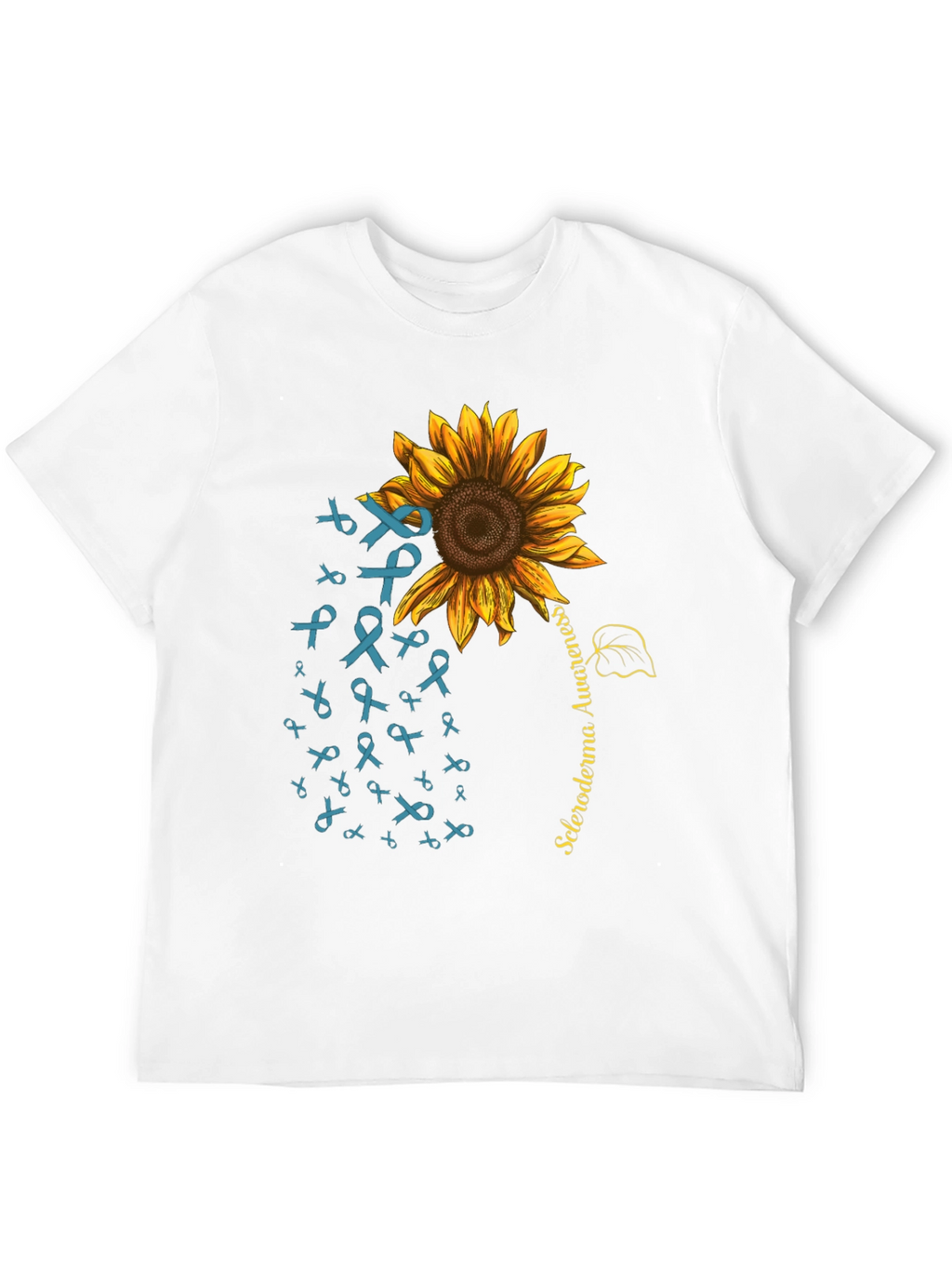 Camiseta Girasol Conciencia Esclerodermia