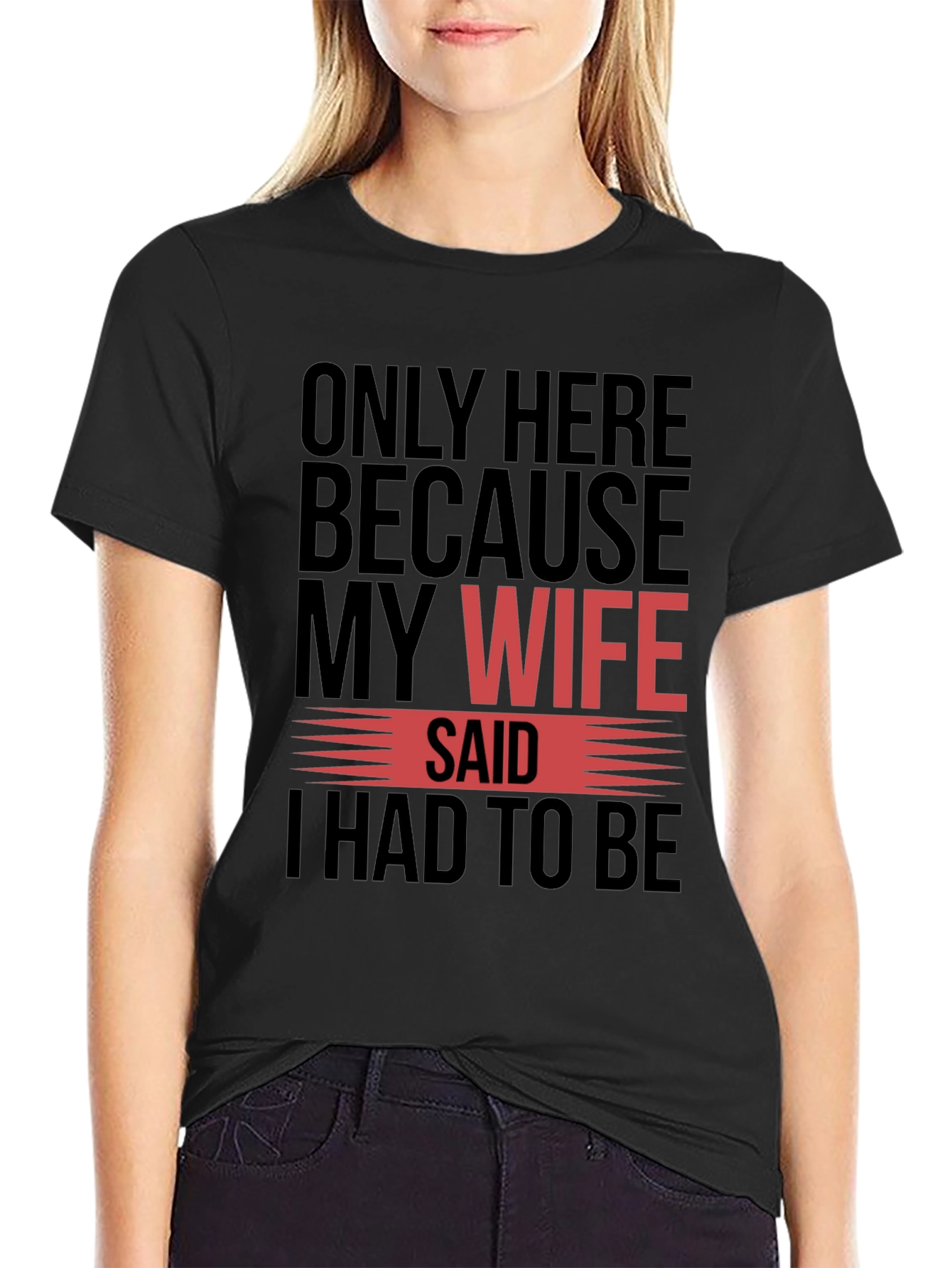 Camiseta Hombre Mi Esposa Dijo