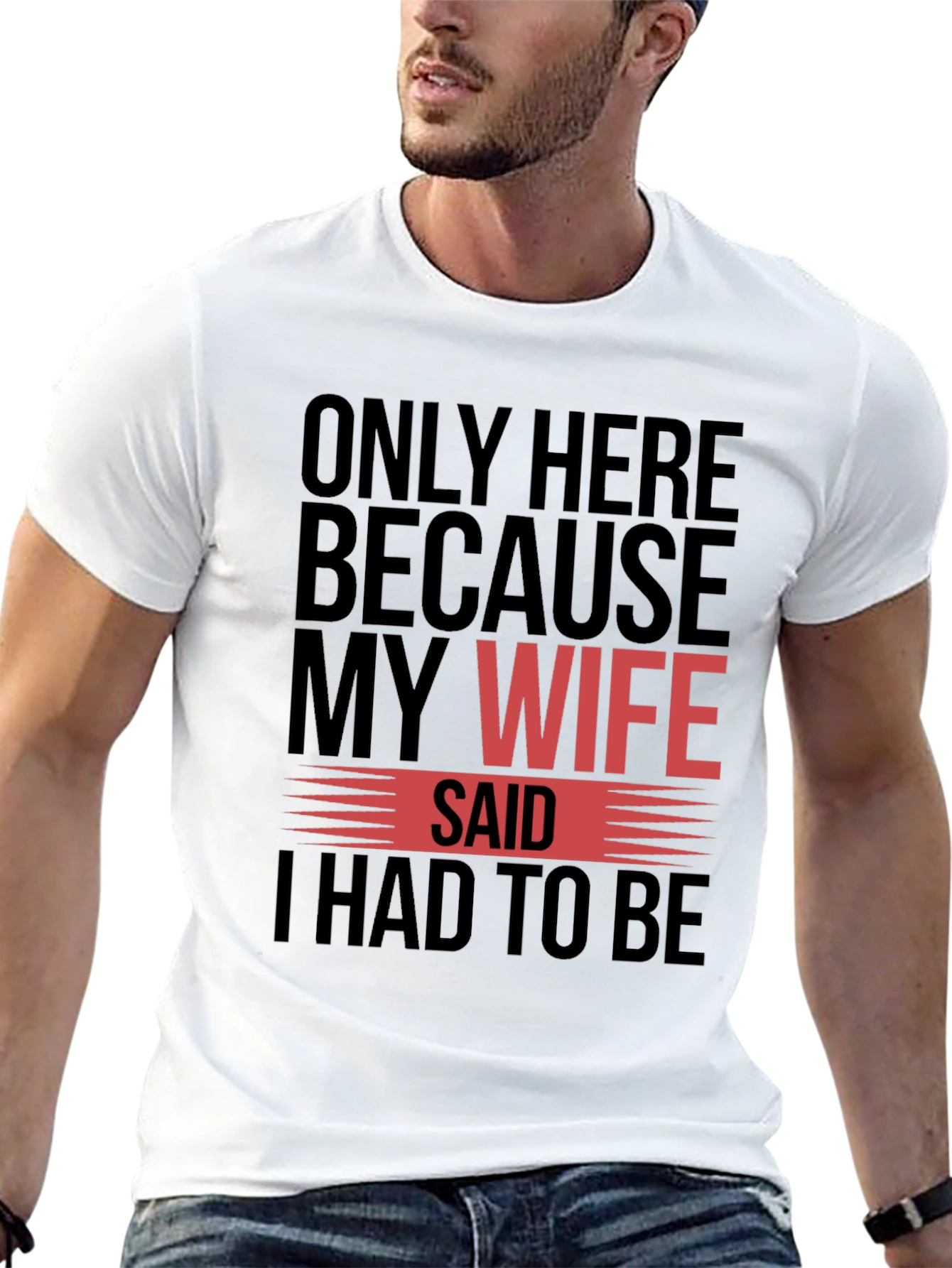 Camiseta Hombre Mi Esposa Dijo