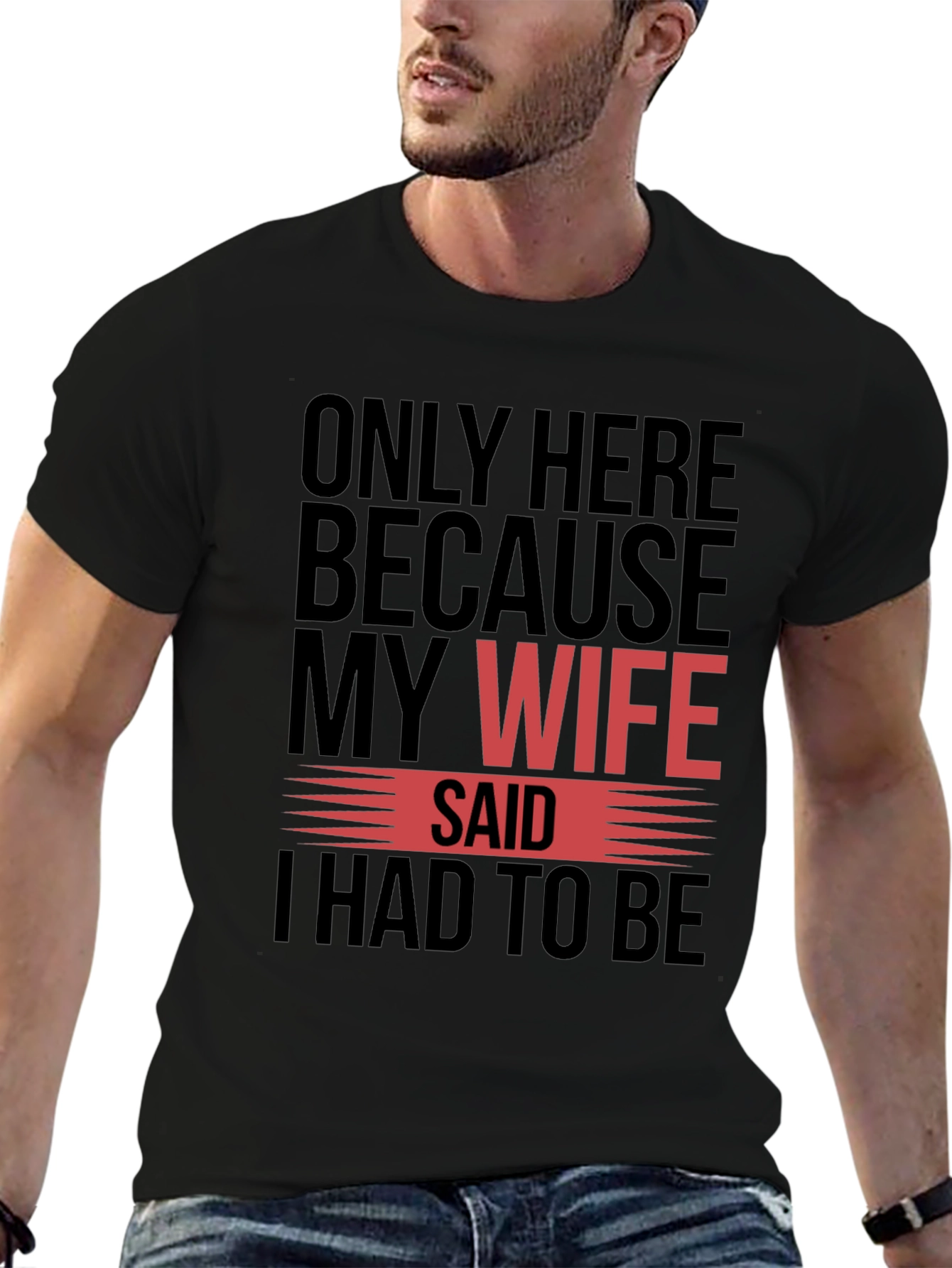 Camiseta Hombre Mi Esposa Dijo
