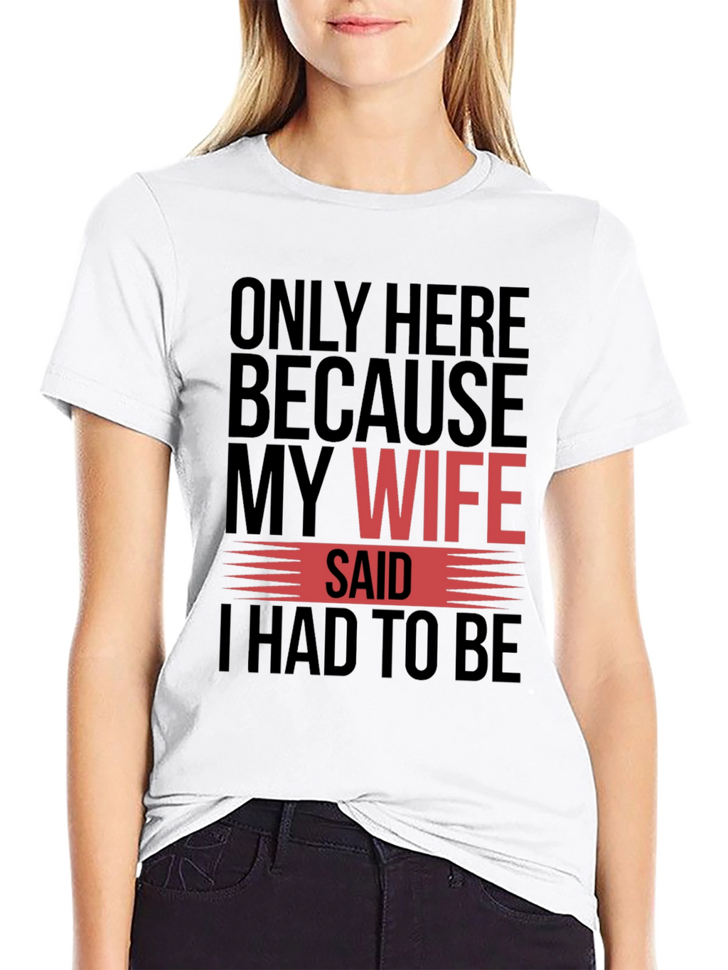 Camiseta Hombre Mi Esposa Dijo