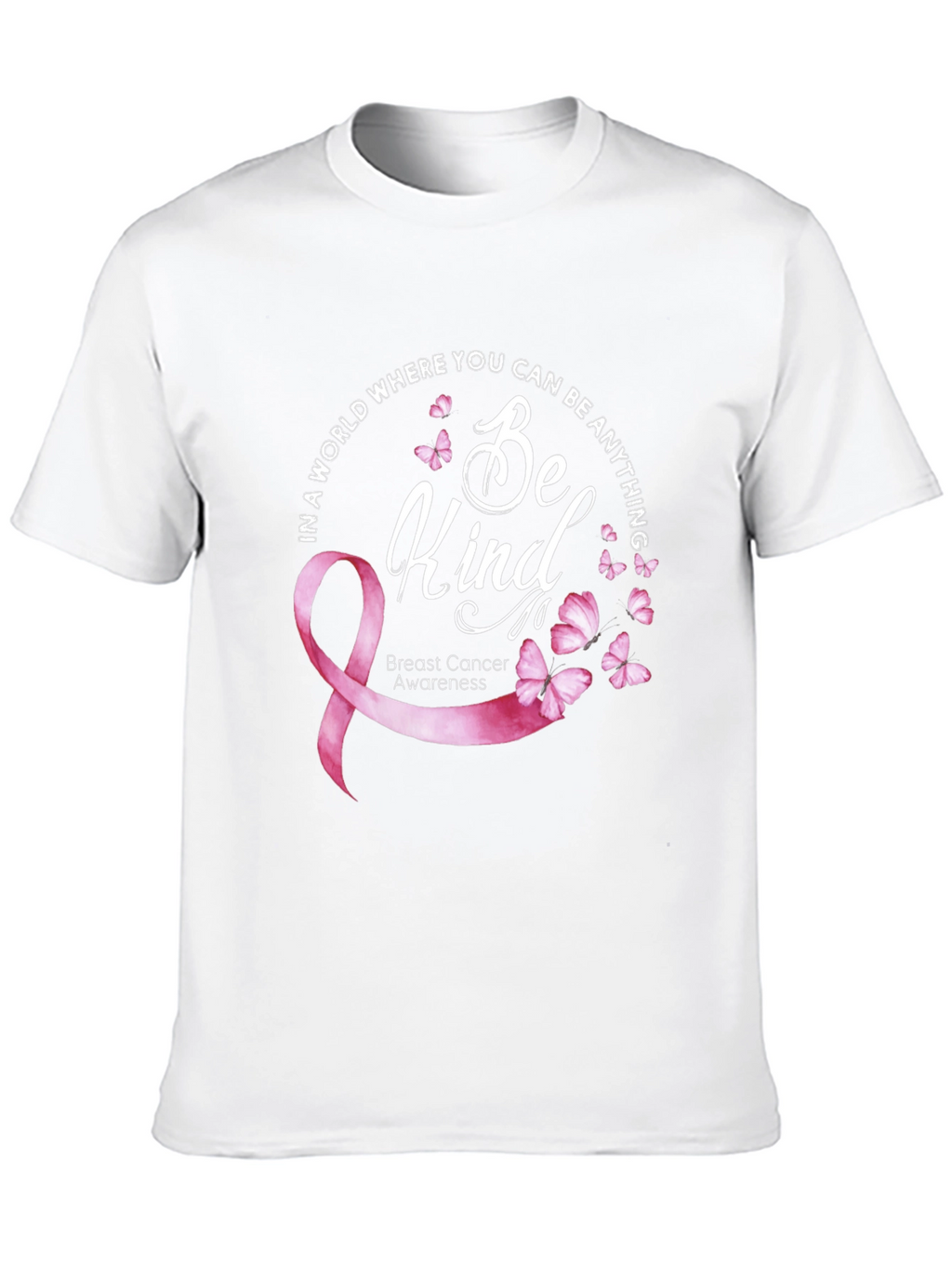 Camiseta Be Kind: Conciencia Cáncer de Mama