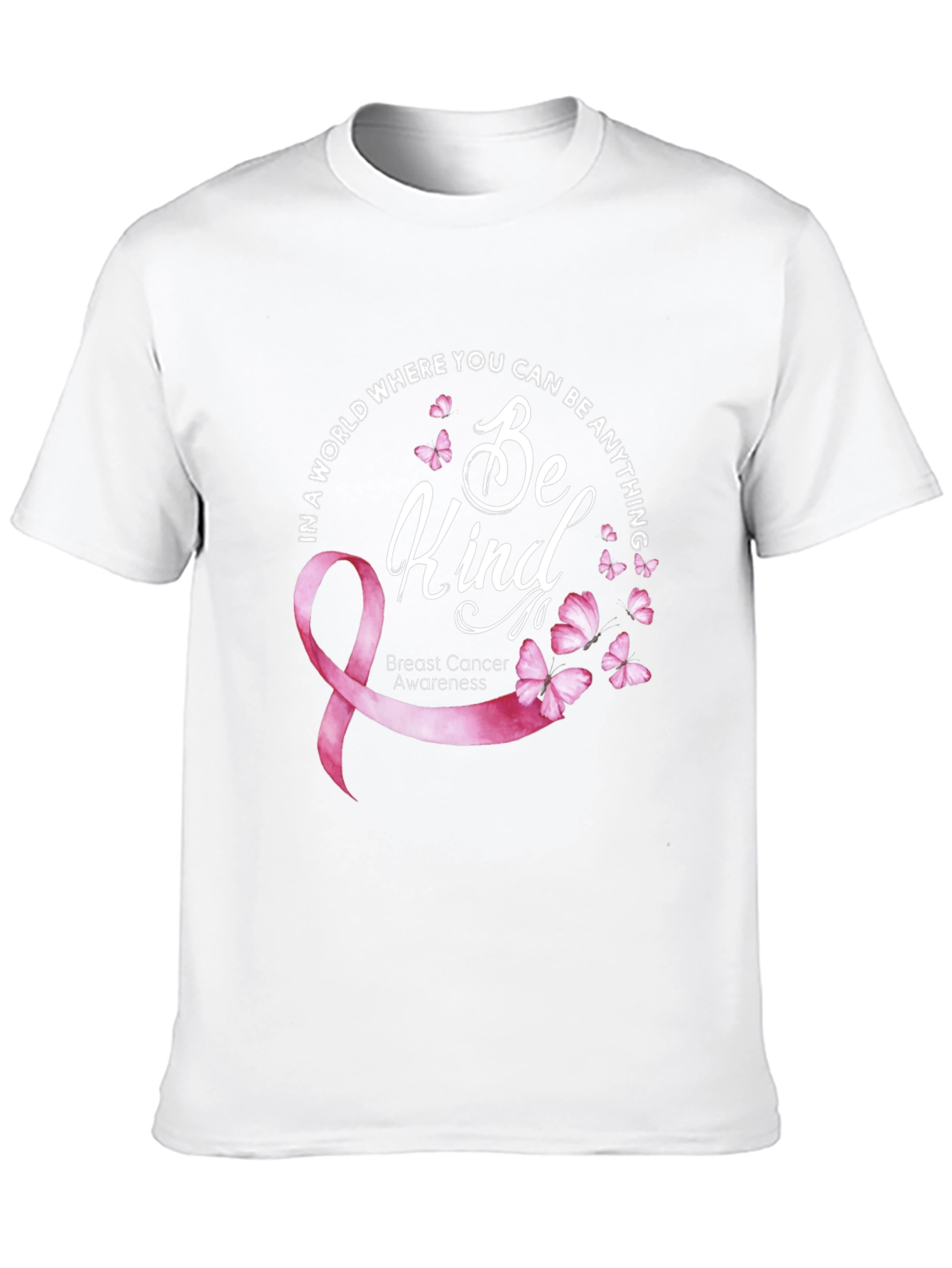 Camiseta Be Kind: Conciencia Cáncer de Mama
