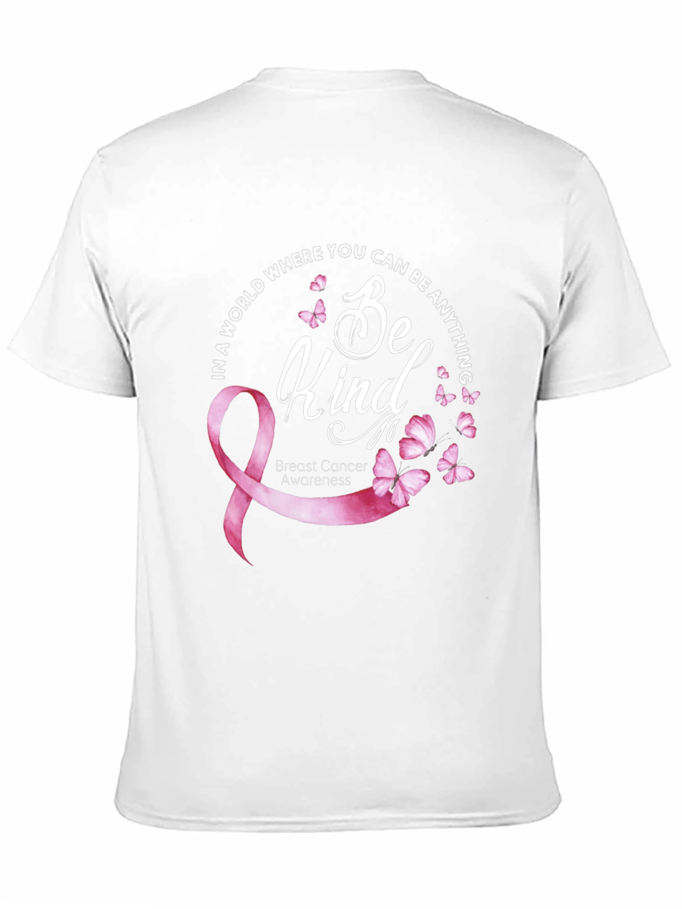 Camiseta Be Kind: Conciencia Cáncer de Mama
