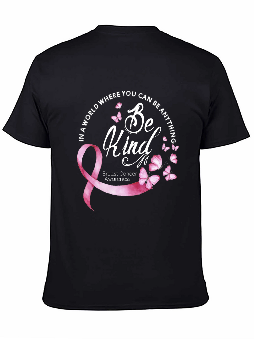 Camiseta Be Kind: Conciencia Cáncer de Mama