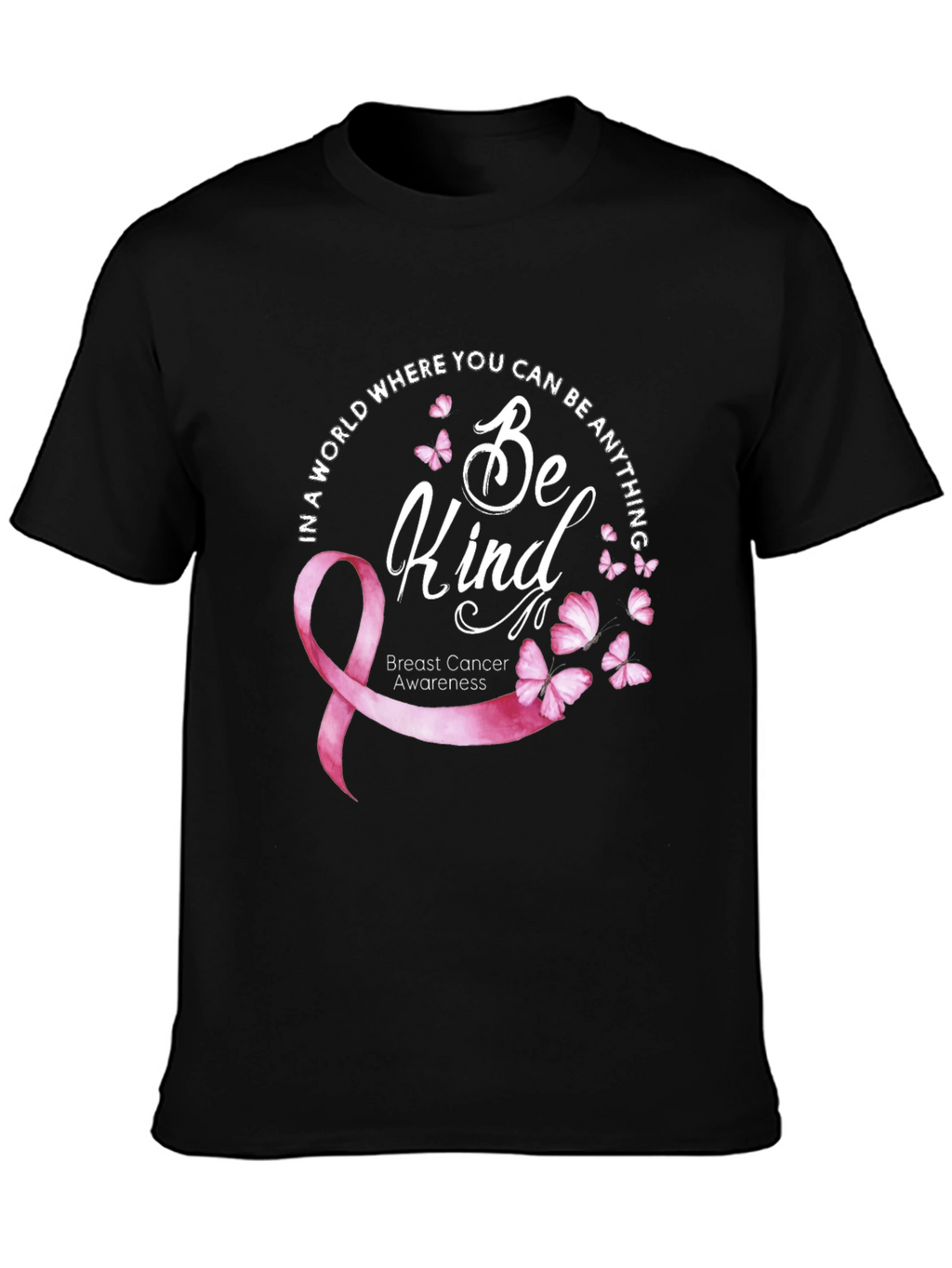 Camiseta Be Kind: Conciencia Cáncer de Mama