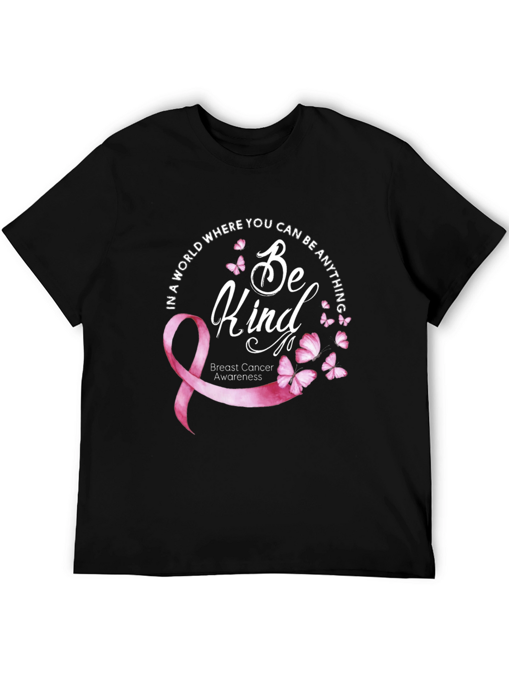 Camiseta Be Kind: Conciencia Cáncer de Mama