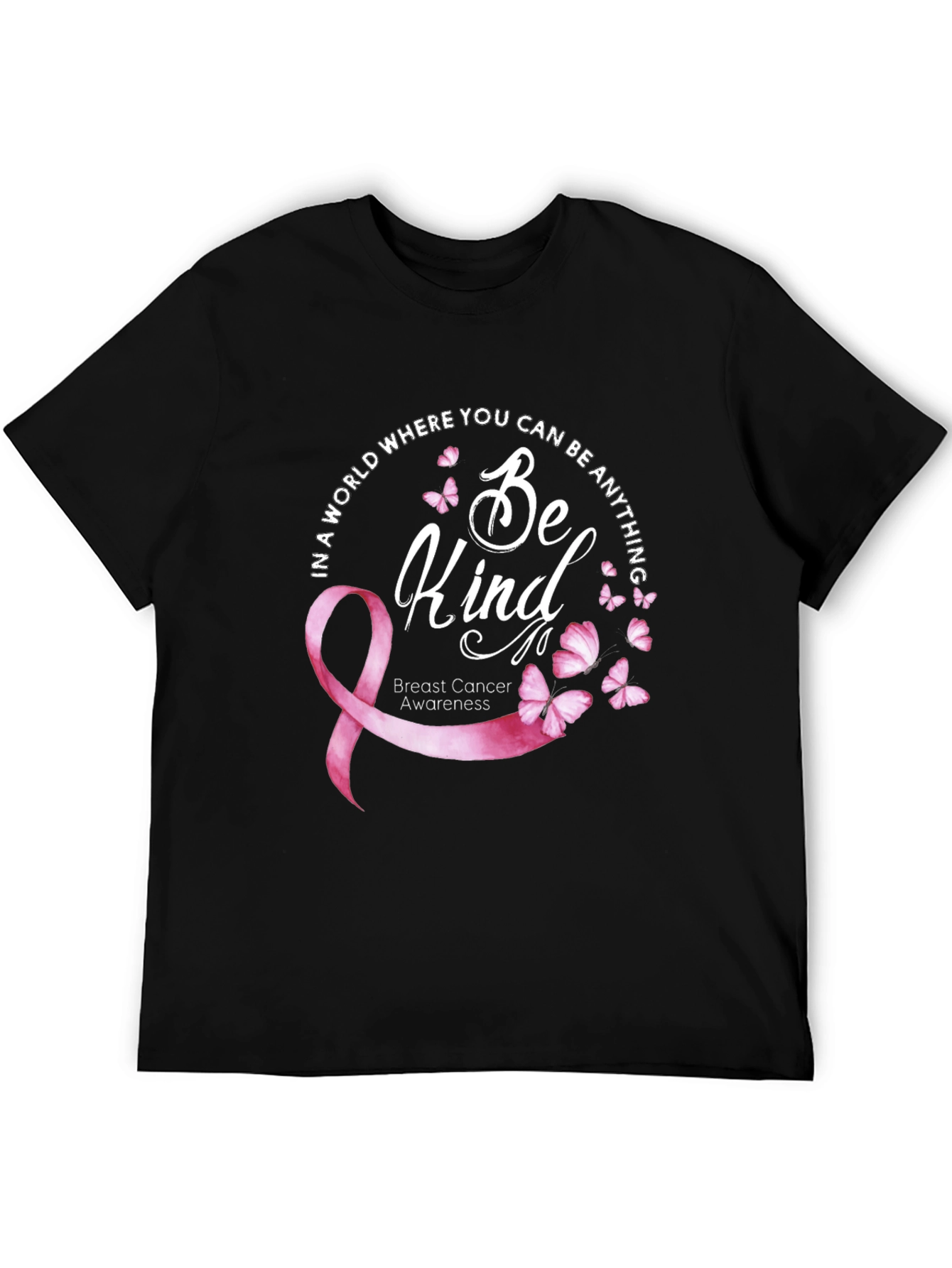 Camiseta Be Kind: Conciencia Cáncer de Mama