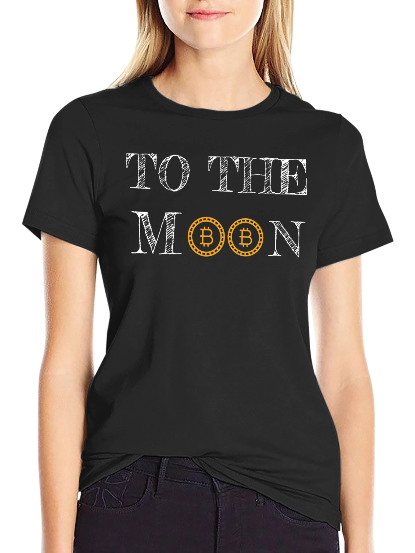 Camiseta Bitcoin To the Moon