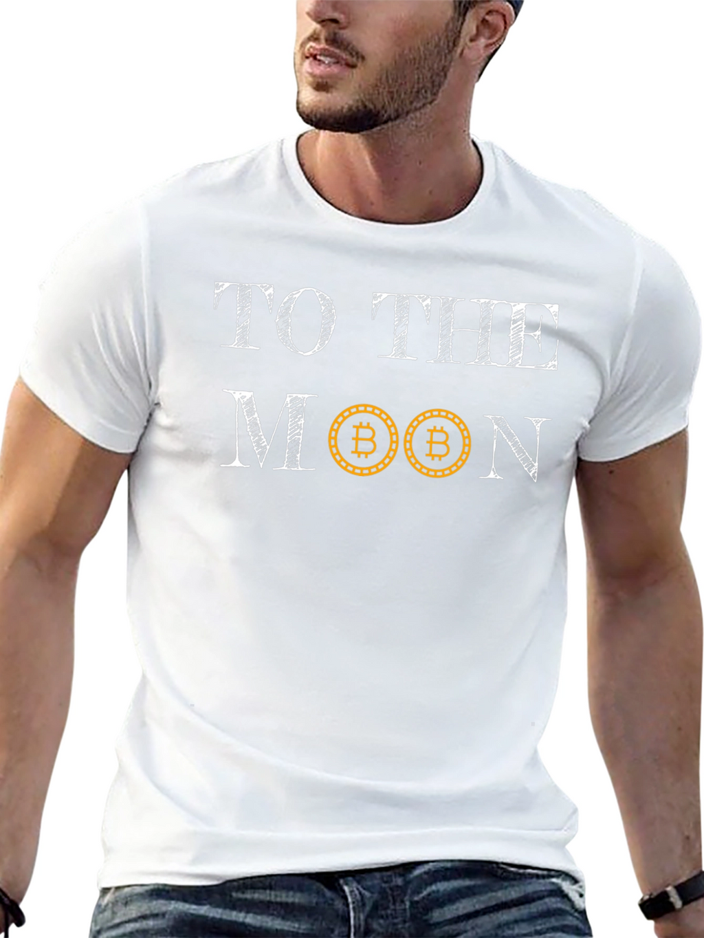Camiseta Bitcoin To the Moon