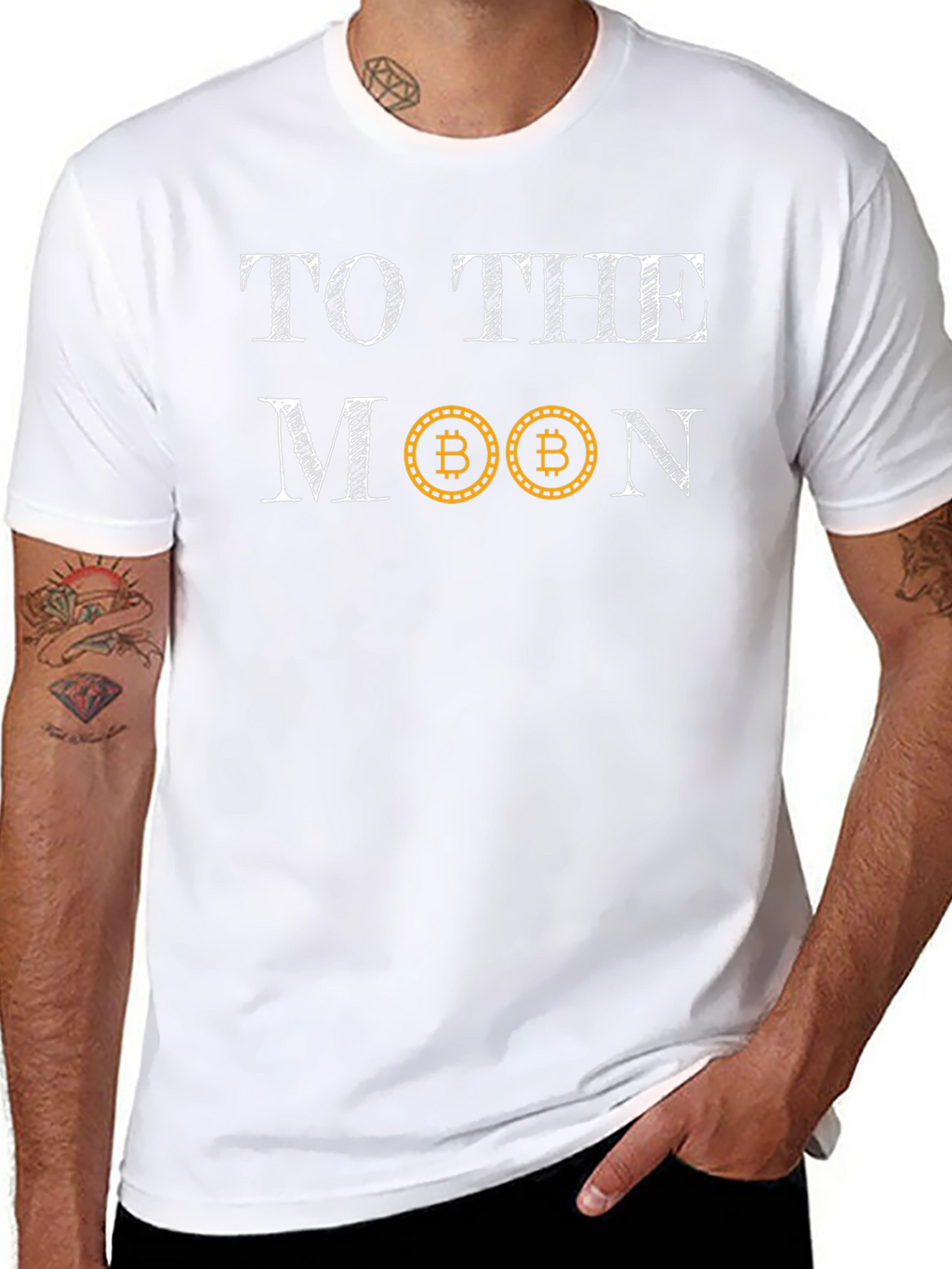 Camiseta Bitcoin To the Moon