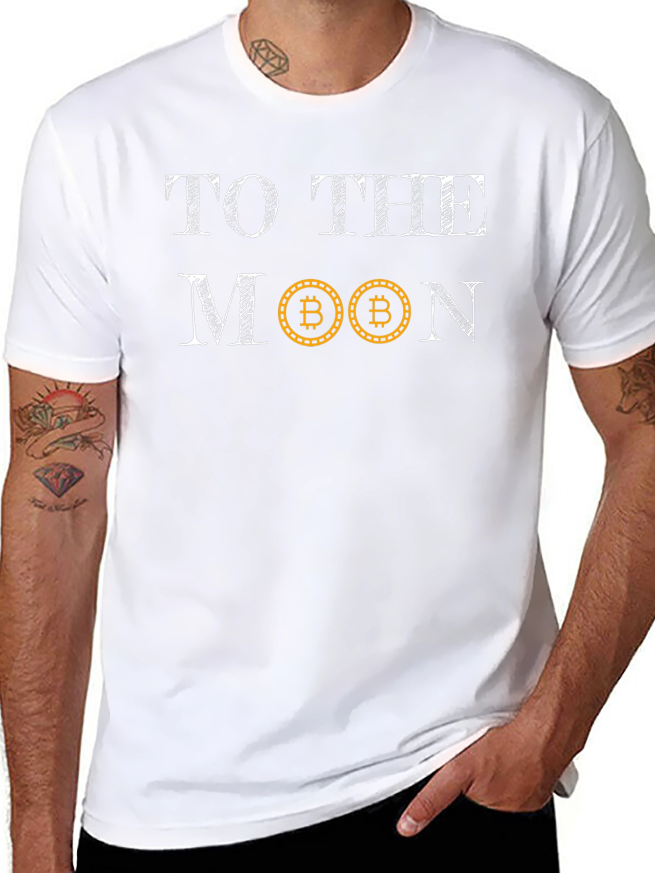 Camiseta Bitcoin To the Moon