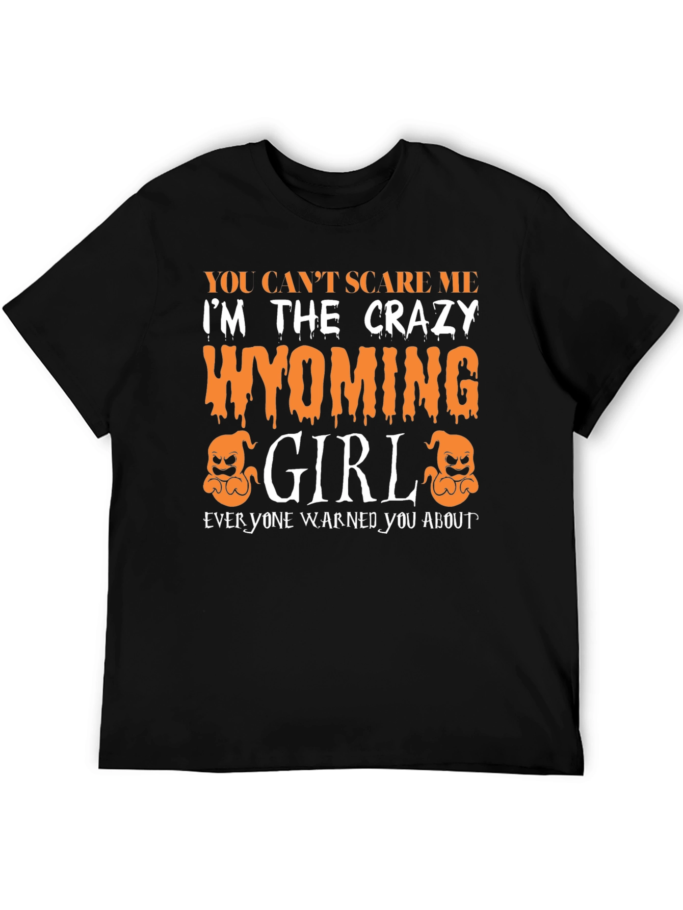 Camiseta Chica Wyoming Loca Halloween