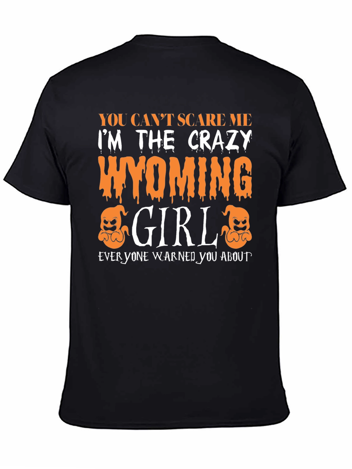 Camiseta Chica Wyoming Loca Halloween