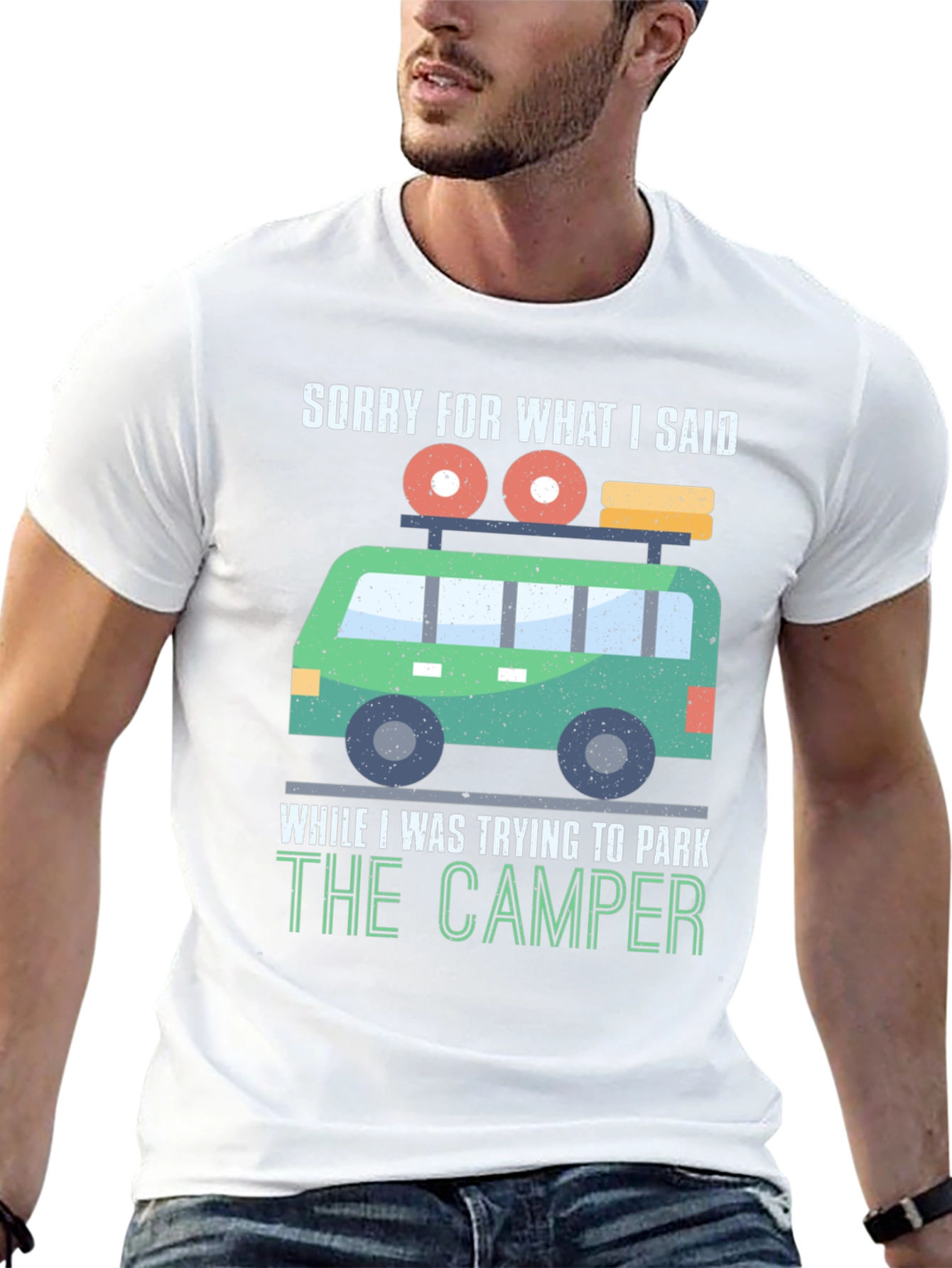 Camiseta Divertida: Lo Siento Camper