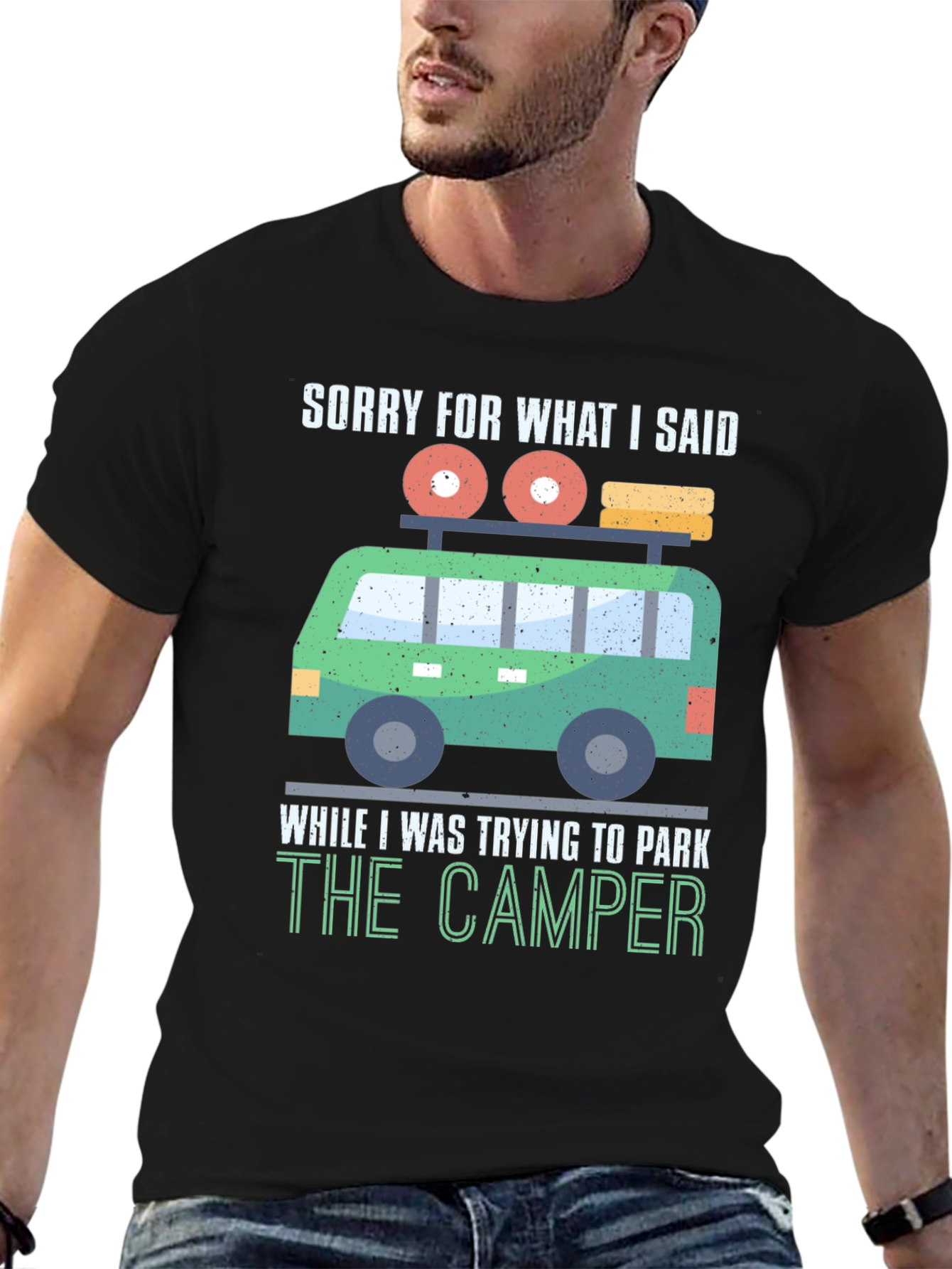 Camiseta Divertida: Lo Siento Camper
