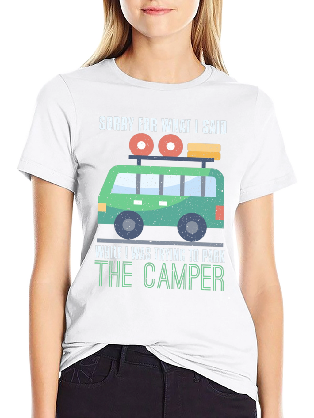 Camiseta Divertida: Lo Siento Camper