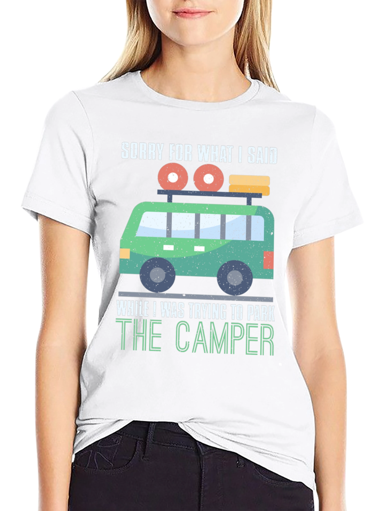 Camiseta Divertida: Lo Siento Camper