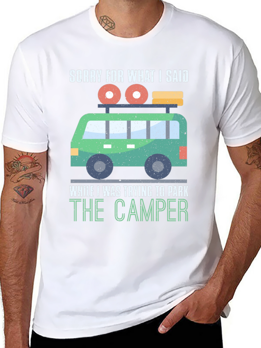 Camiseta Divertida: Lo Siento Camper