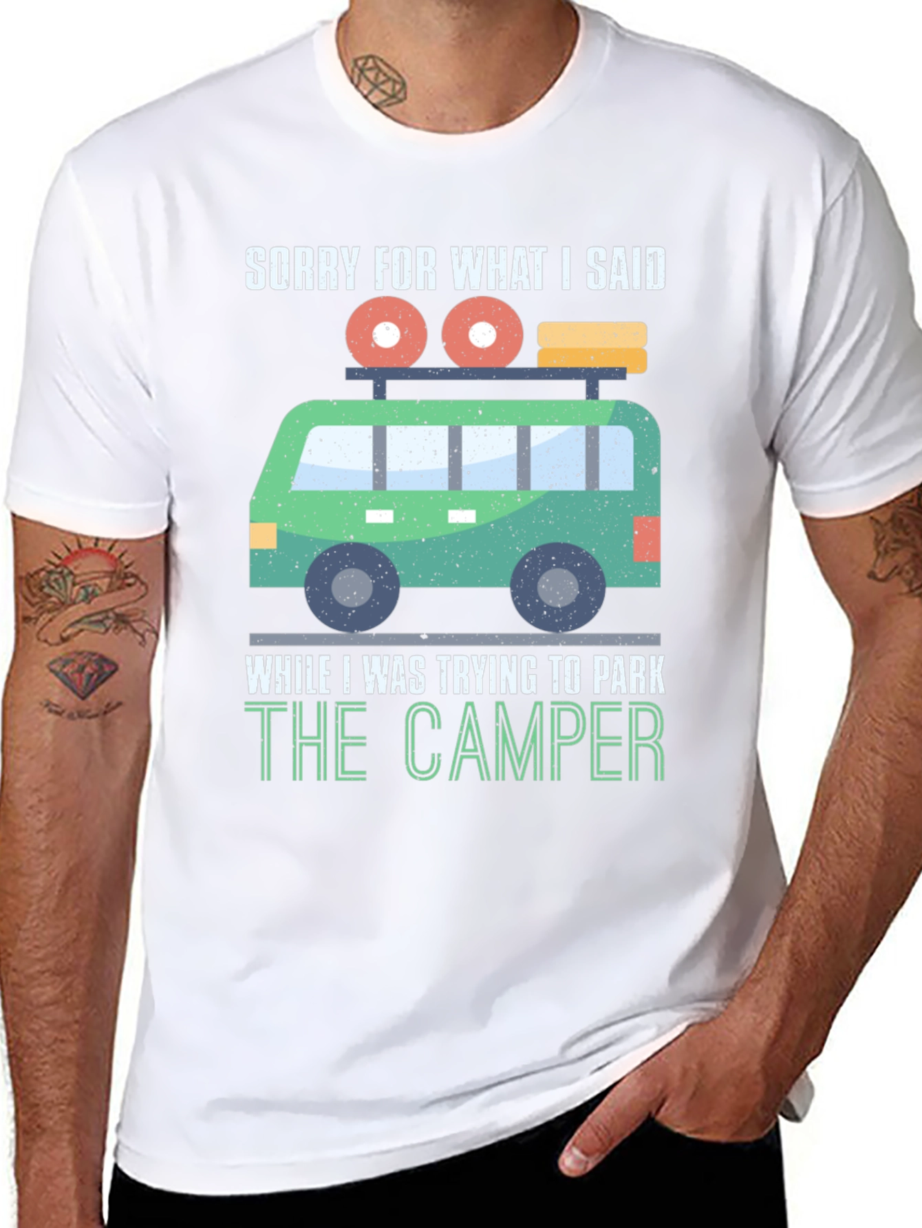Camiseta Divertida: Lo Siento Camper