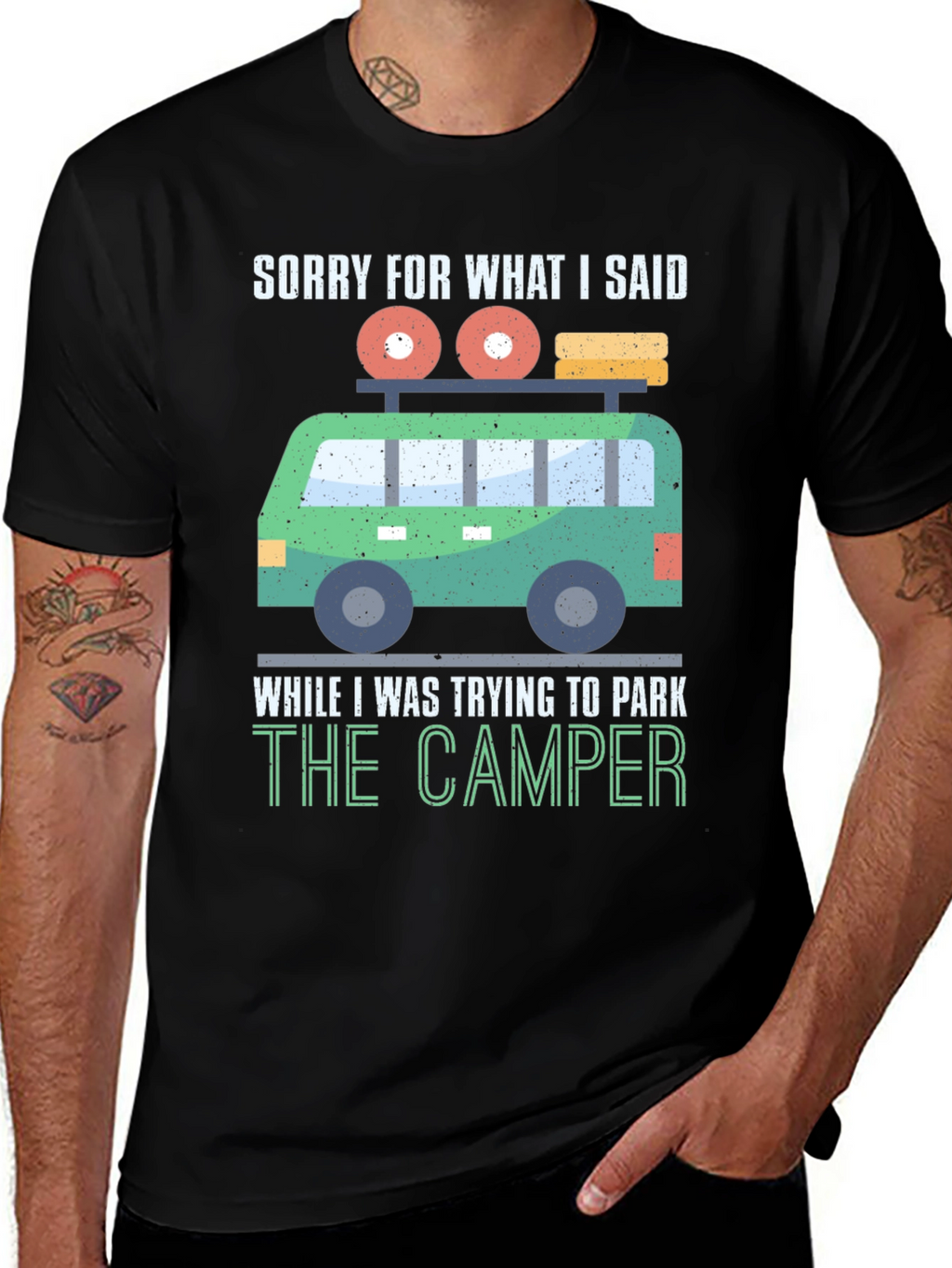 Camiseta Divertida: Lo Siento Camper