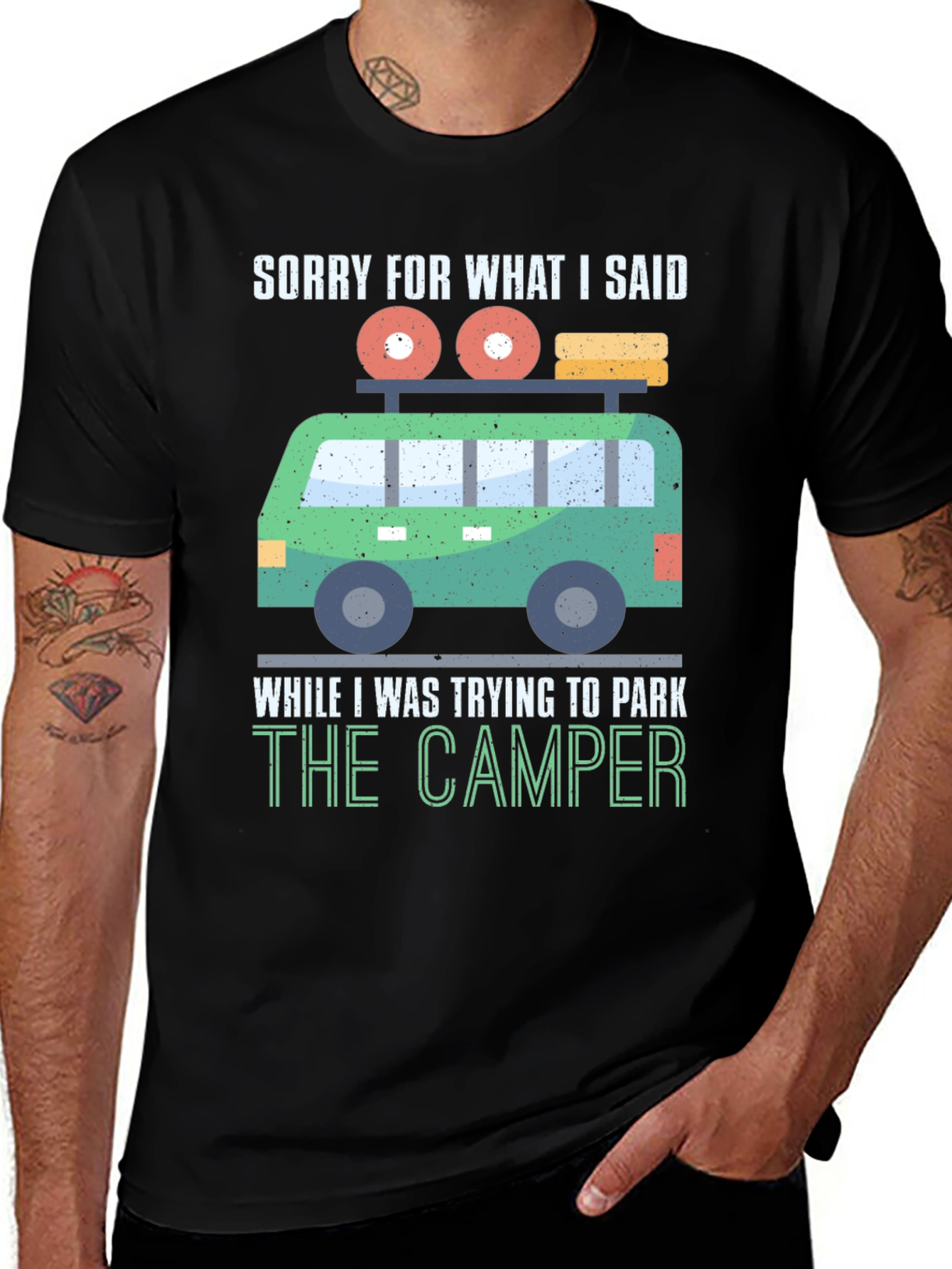 Camiseta Divertida: Lo Siento Camper