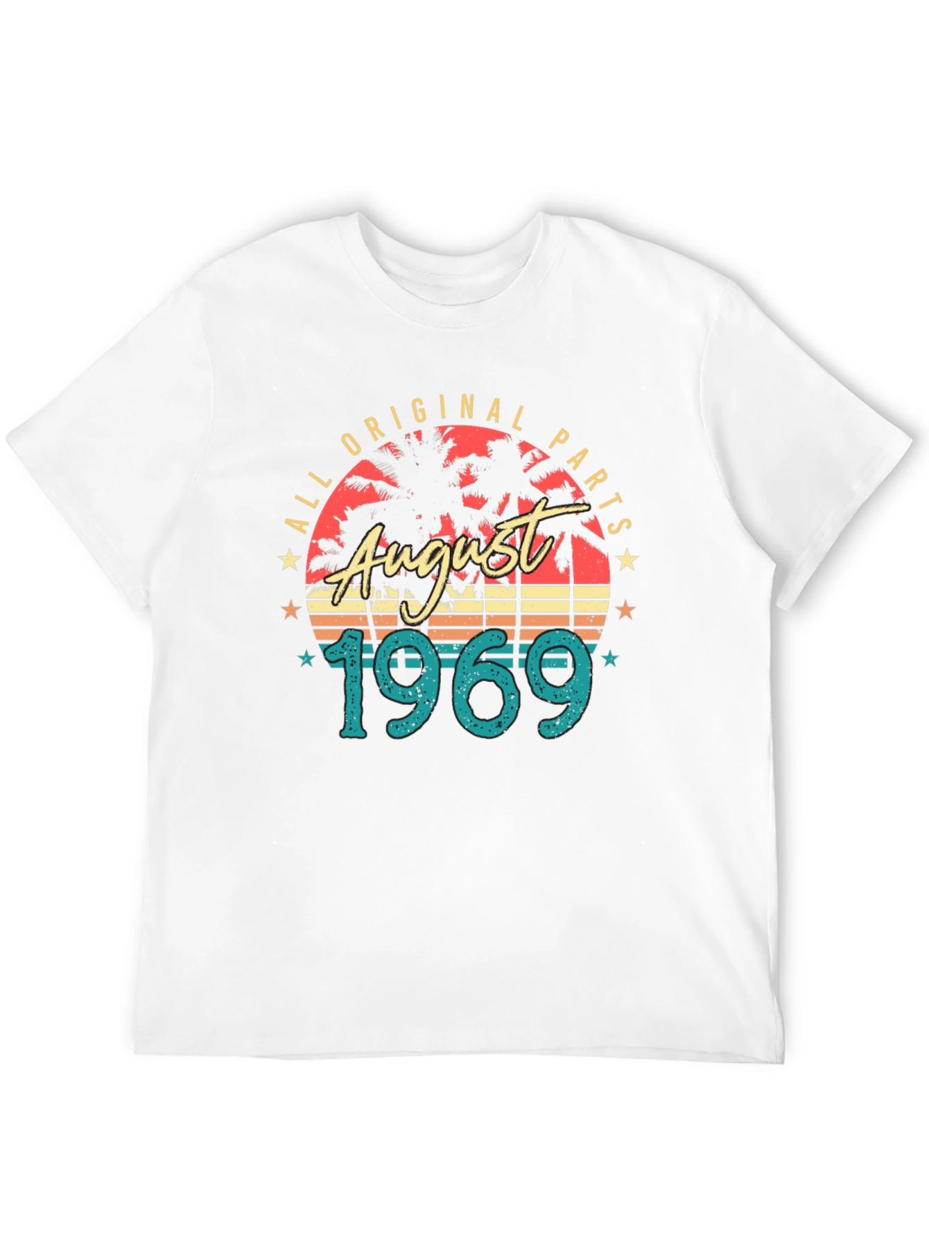 Camiseta Agosto 1969 Vintage Edición Limitada