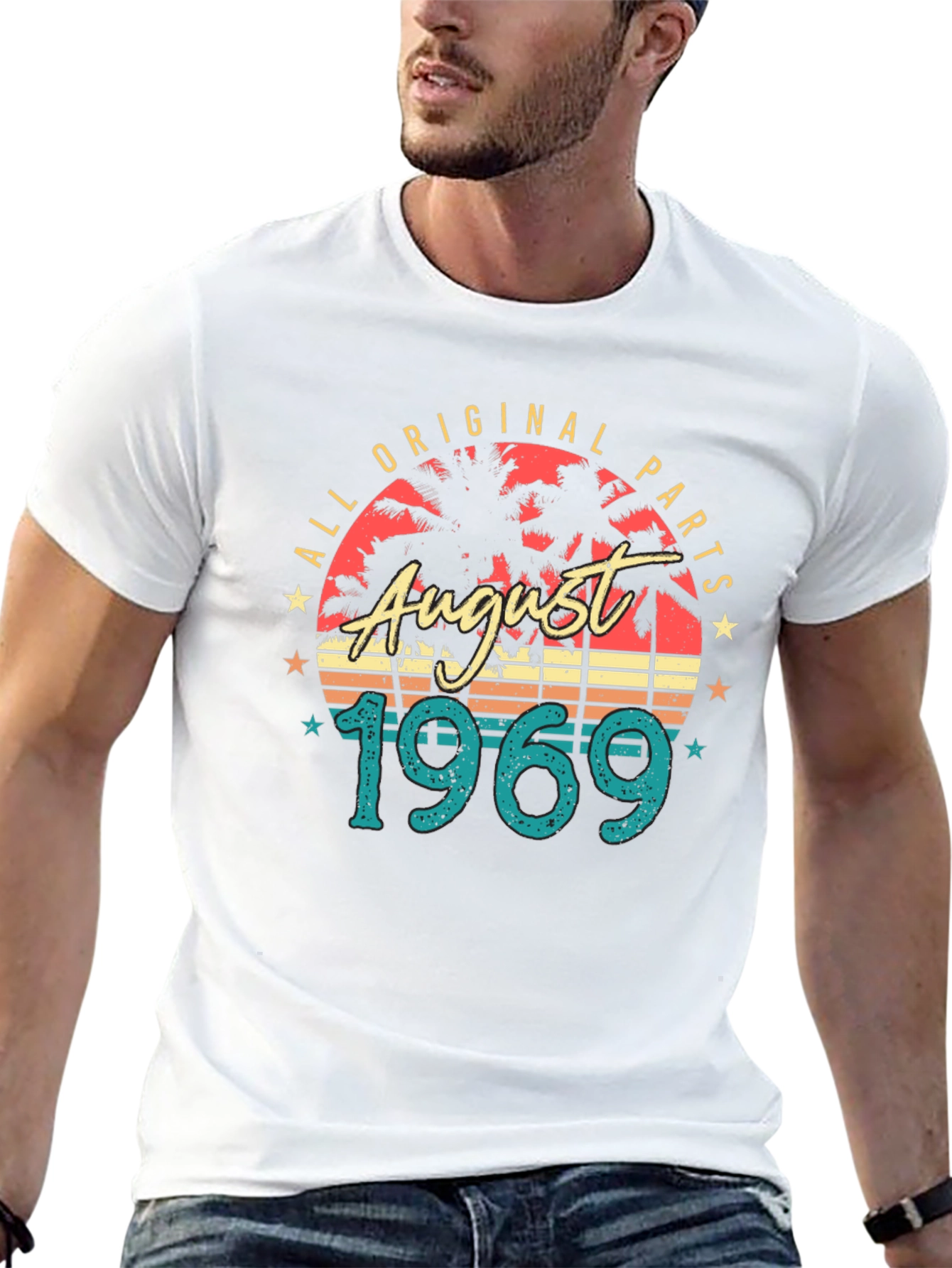 Camiseta Agosto 1969 Vintage Edición Limitada