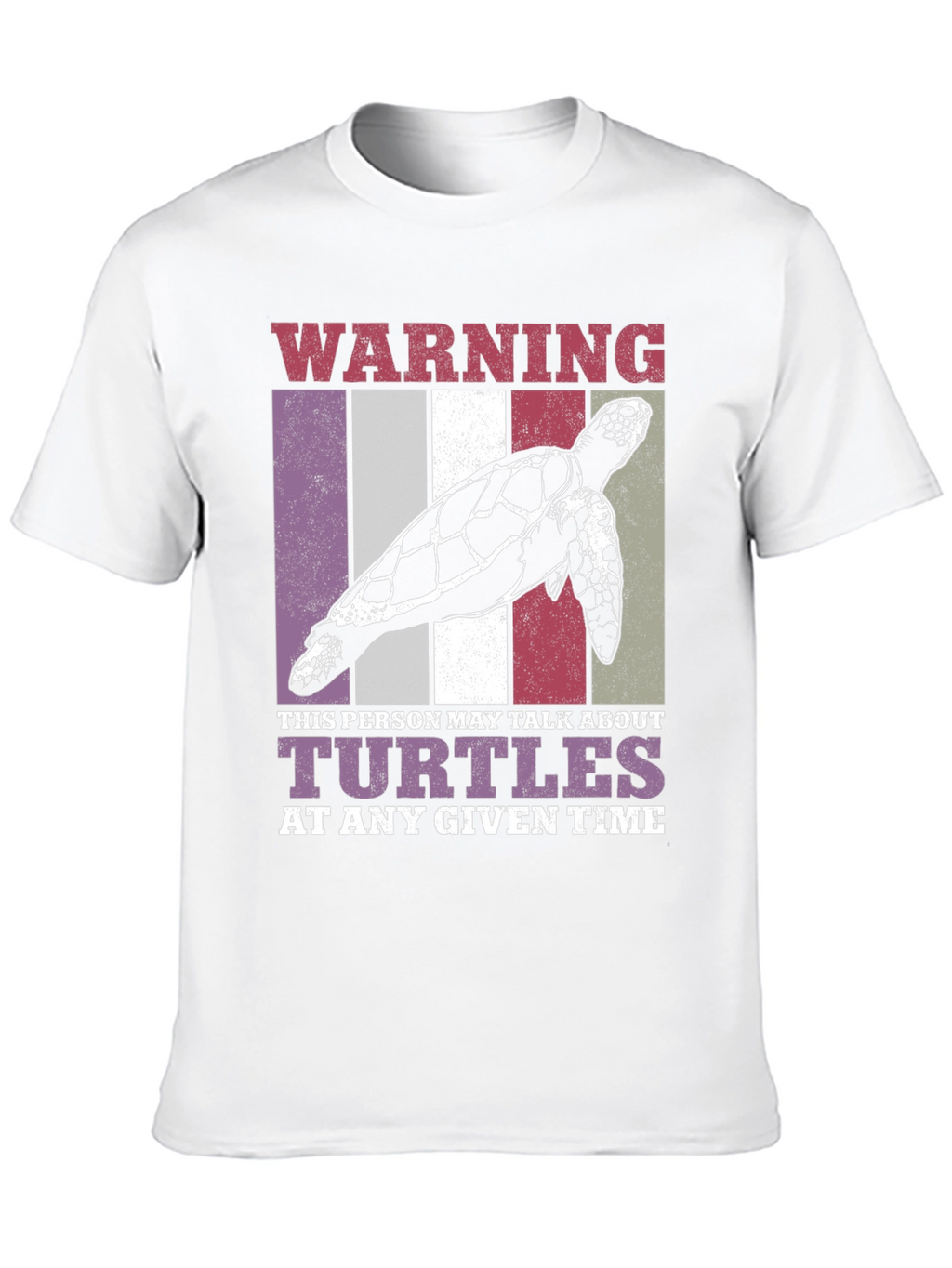 Camiseta Divertida de Tortugas - Advertencia
